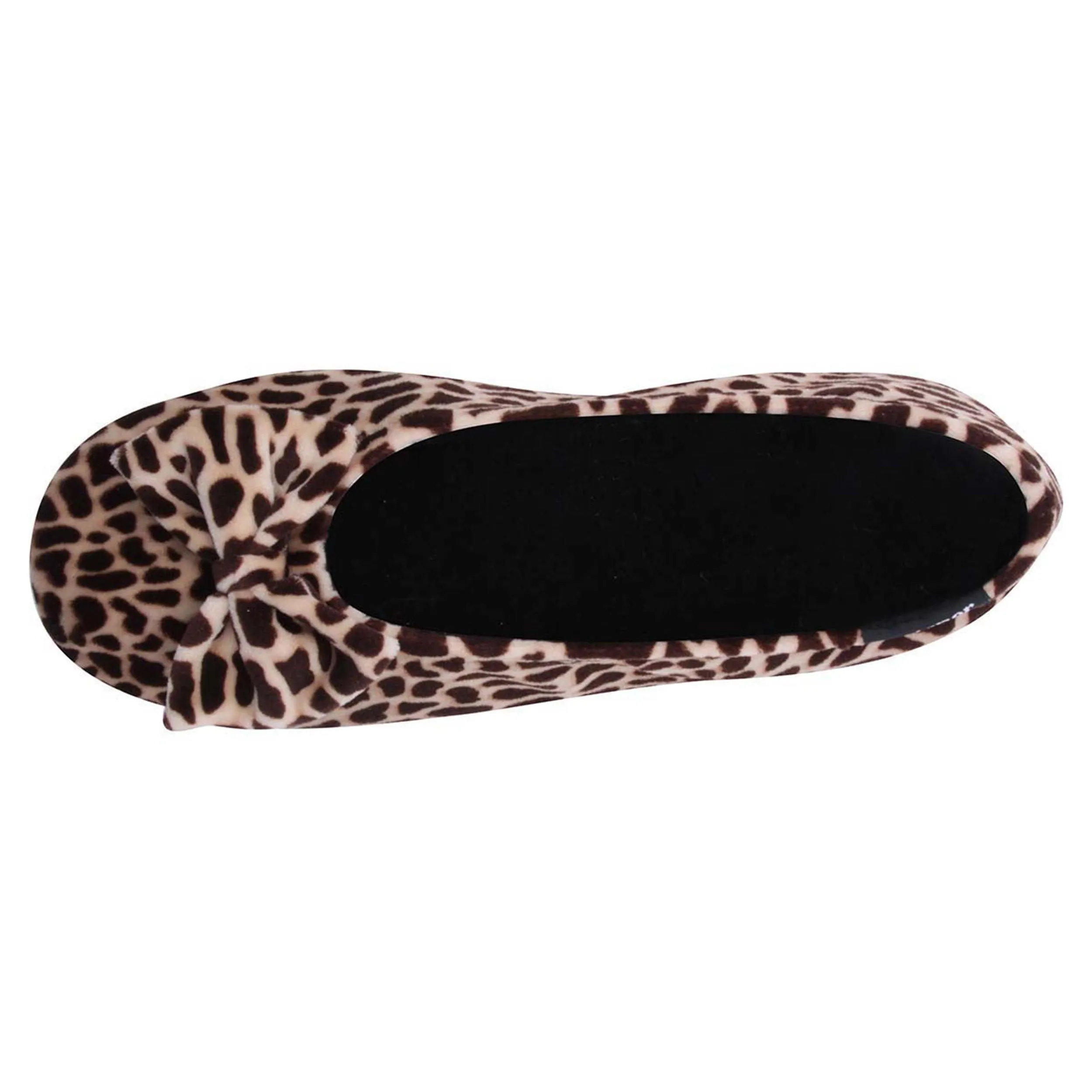 Chaussons ballerines Femme Noeud Girafe