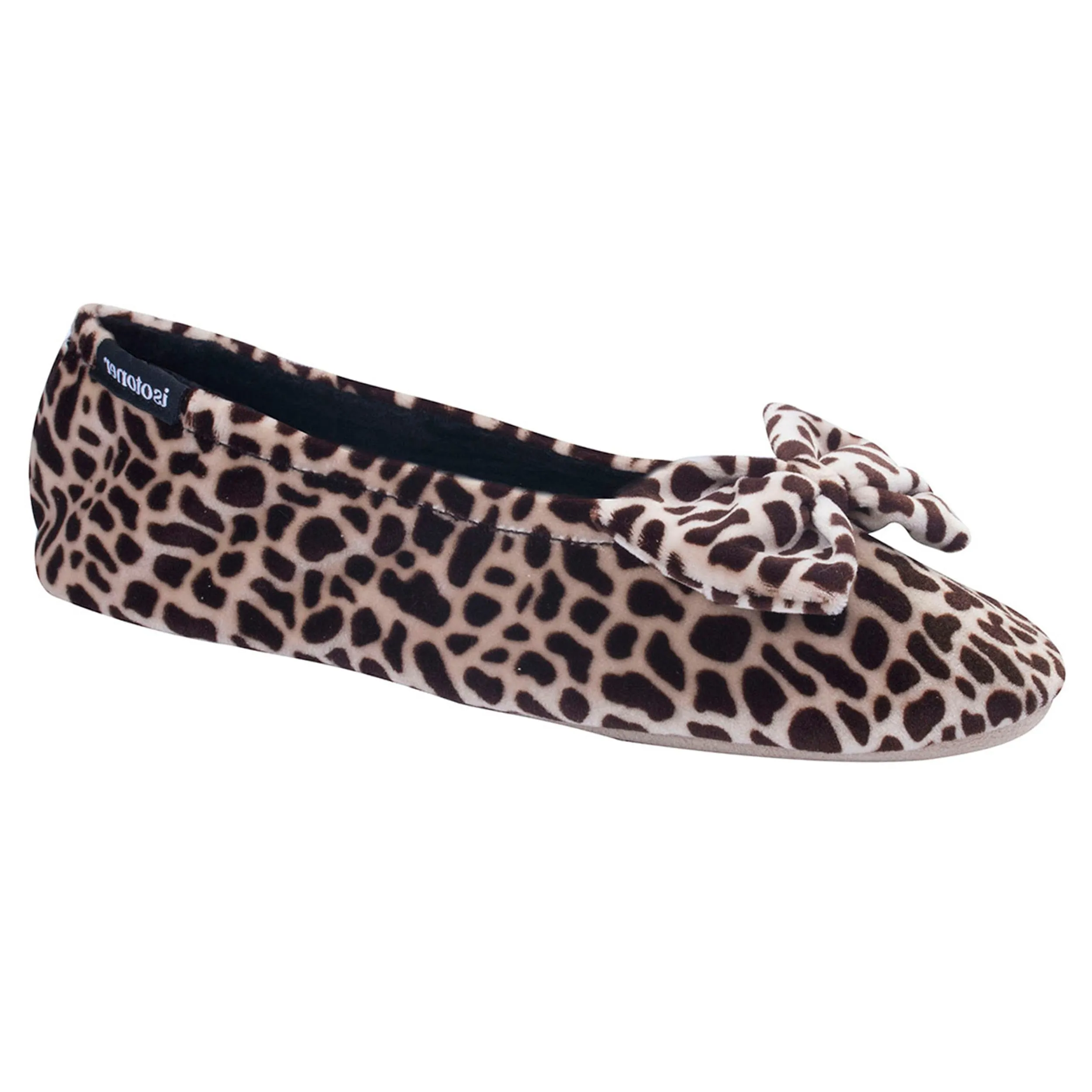 Chaussons ballerines Femme Noeud Girafe