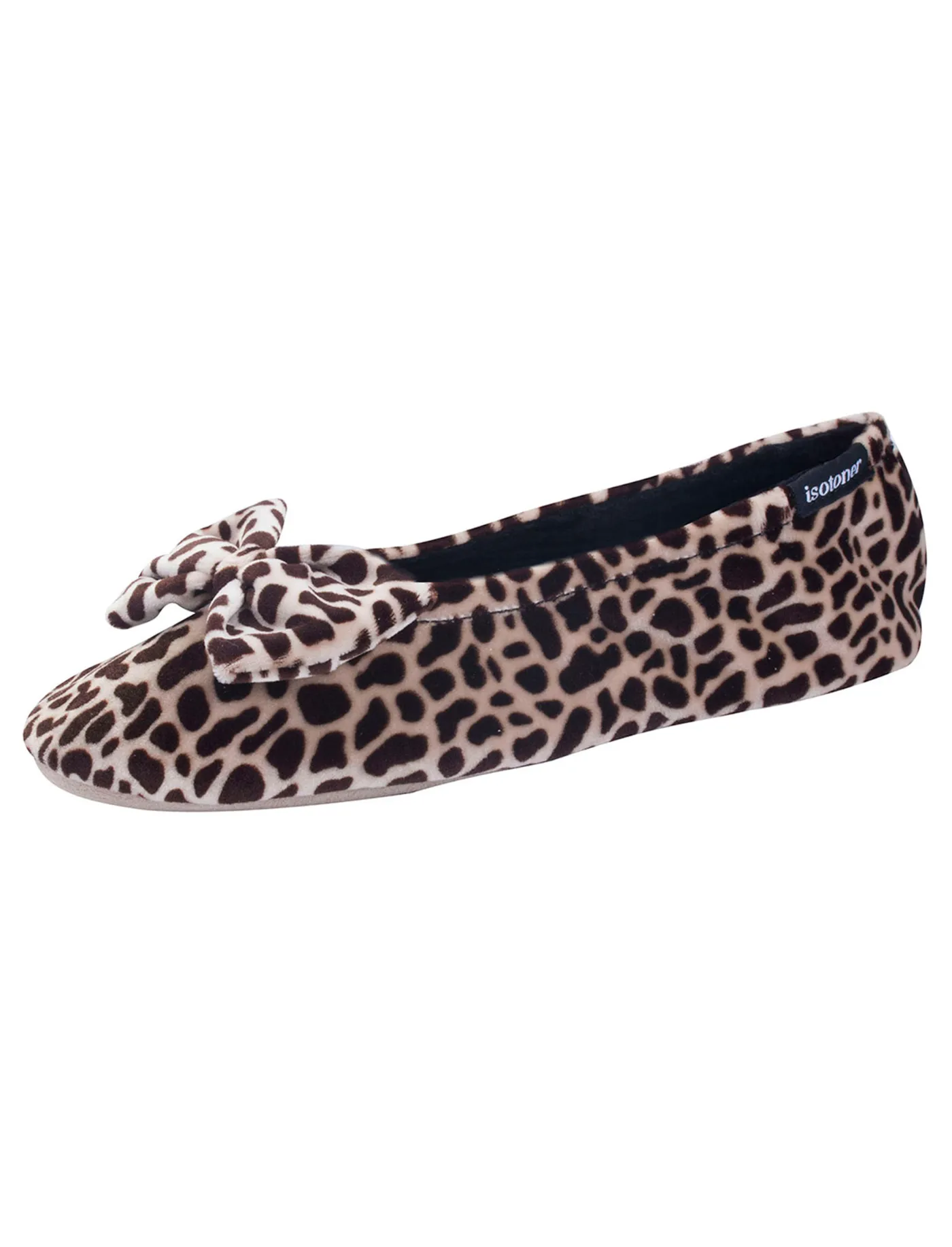 Chaussons ballerines Femme Noeud Girafe