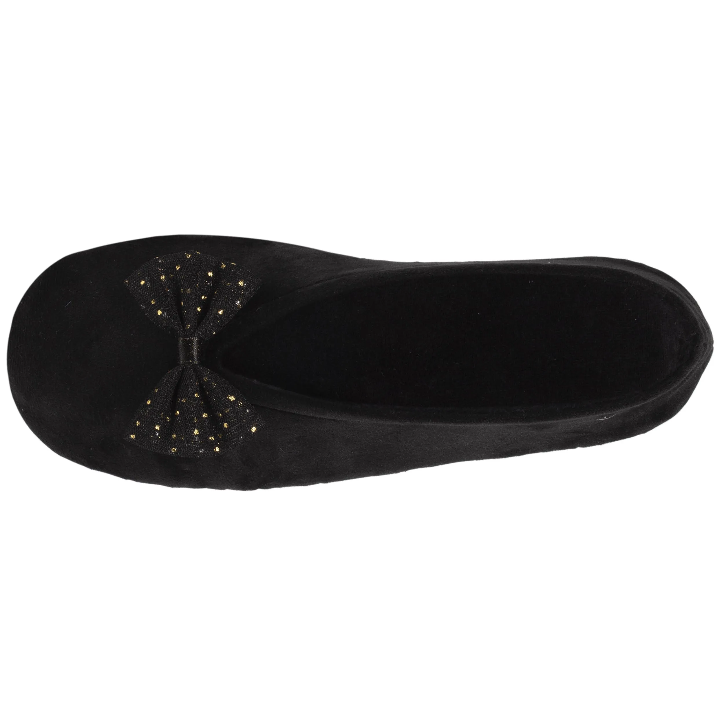 Chaussons ballerines Femme Nud Précieux Noir