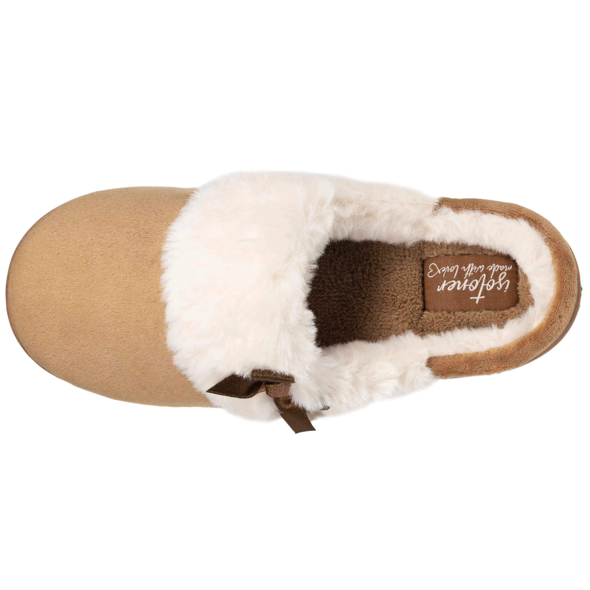 Chaussons mules Junior Camel Noeud