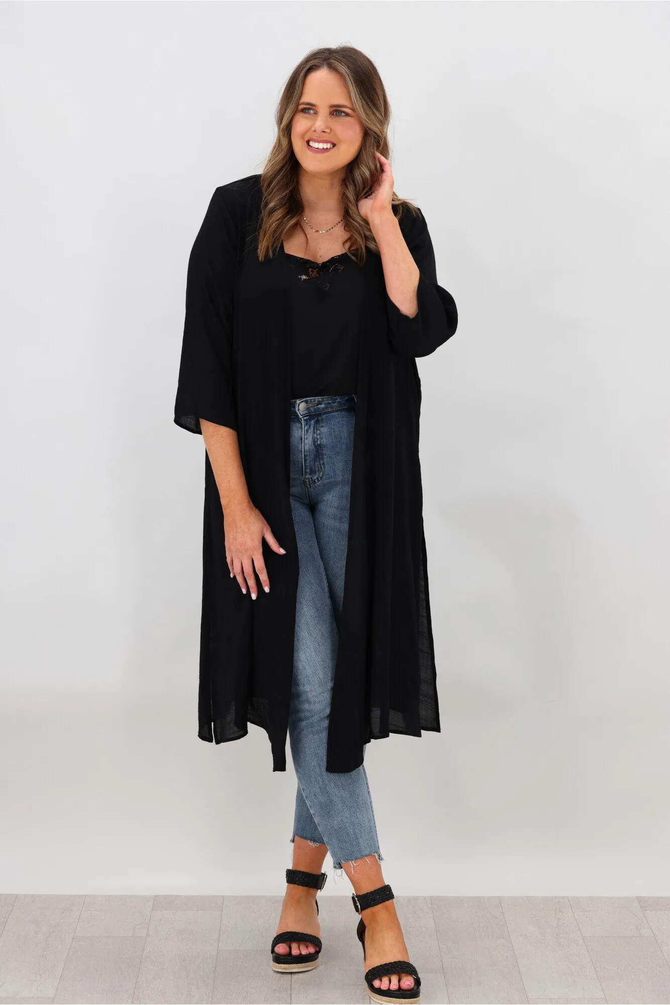 Clarity Nea Cardigan Black