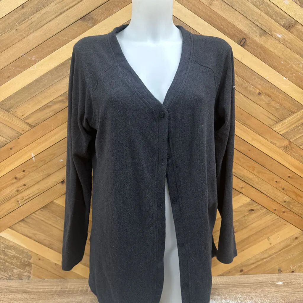 Columbia - Women's Button-Up Cardigan - MSRP comp $80: Dark Grey-women-MD