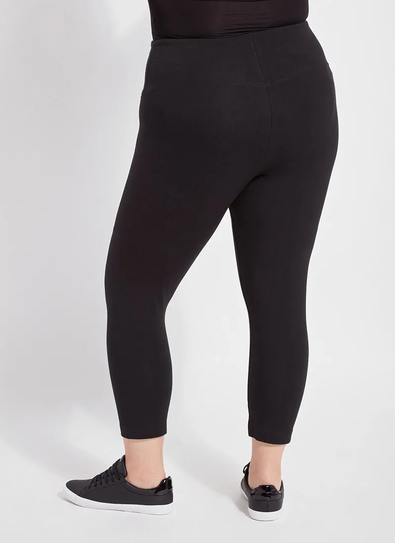 Cropped Classic Cotton Legging (Plus Size, 21.5" Inseam)