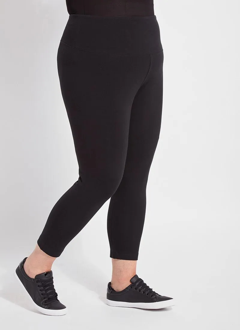 Cropped Classic Cotton Legging (Plus Size, 21.5" Inseam)