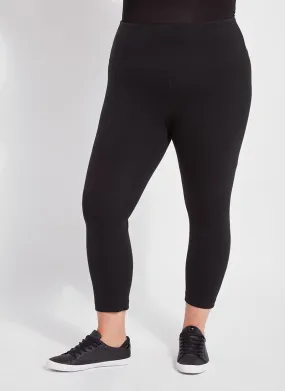 Cropped Classic Cotton Legging (Plus Size, 21.5" Inseam)