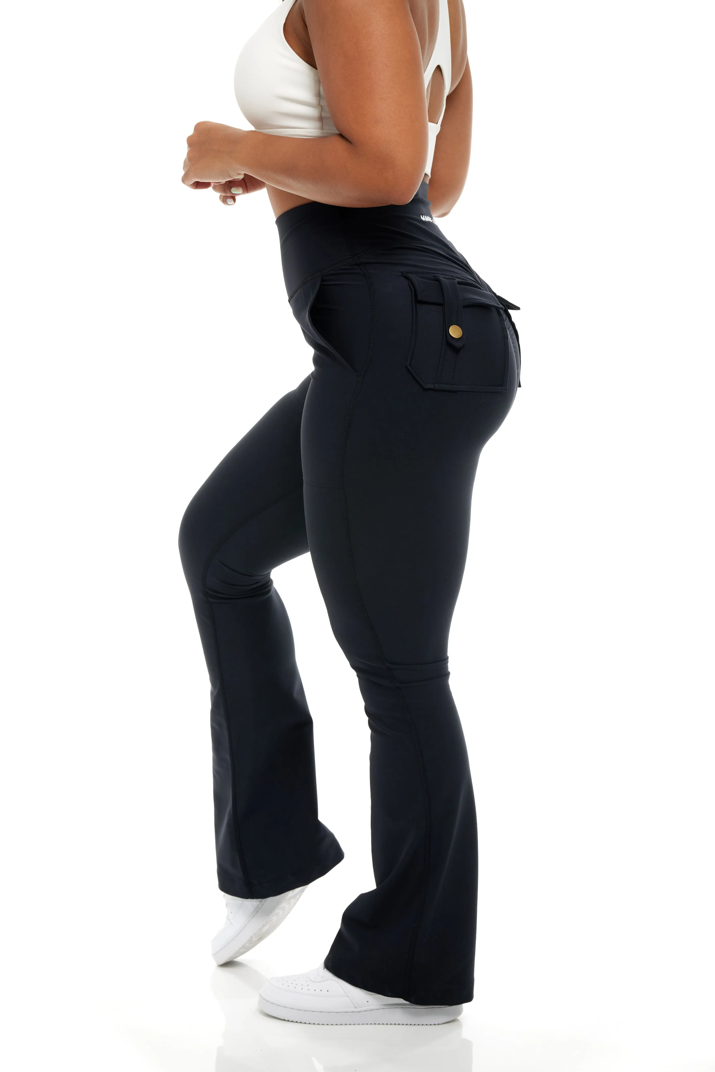 Curve Cargo EVO Flare Leggings