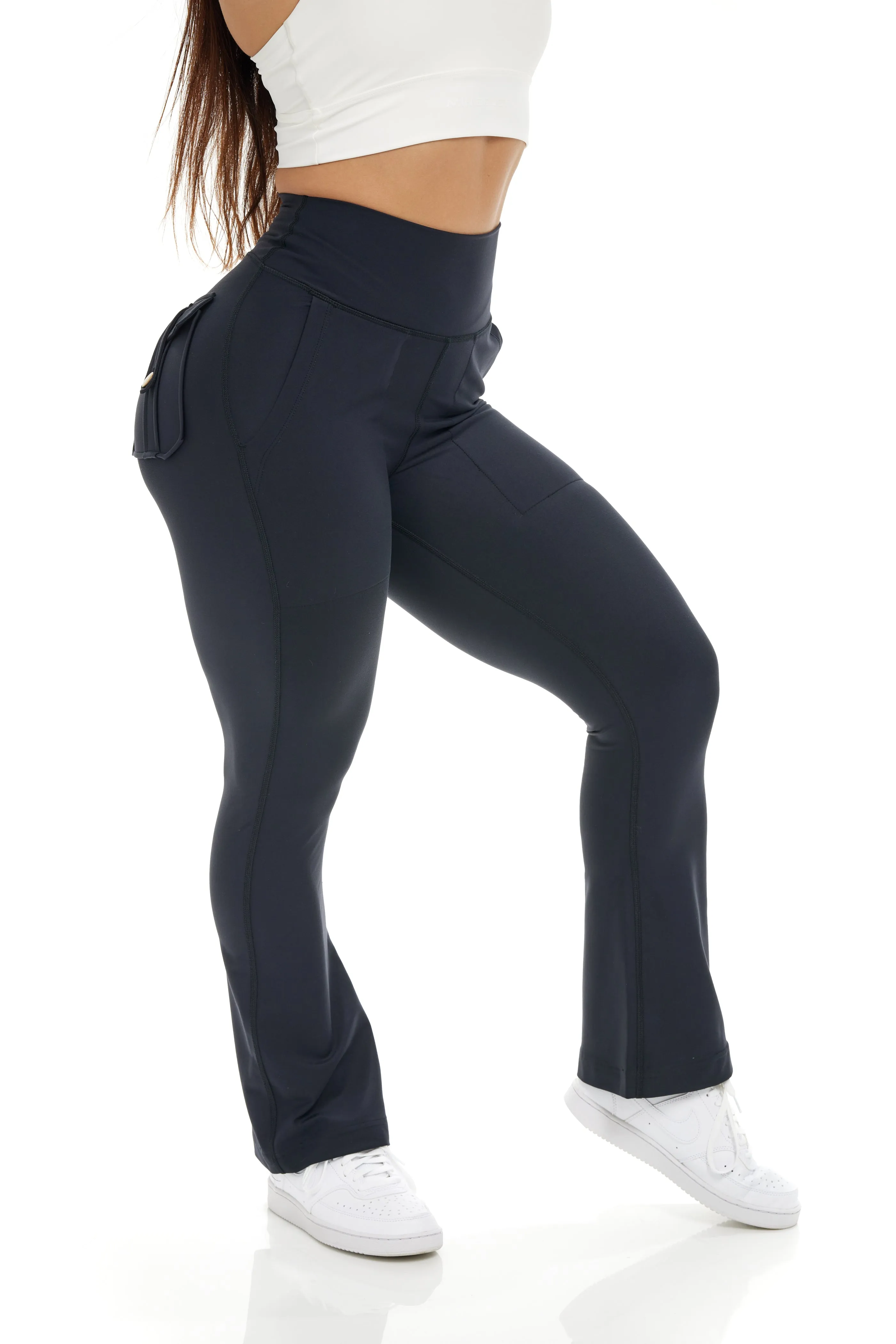 Curve Cargo EVO Flare Leggings