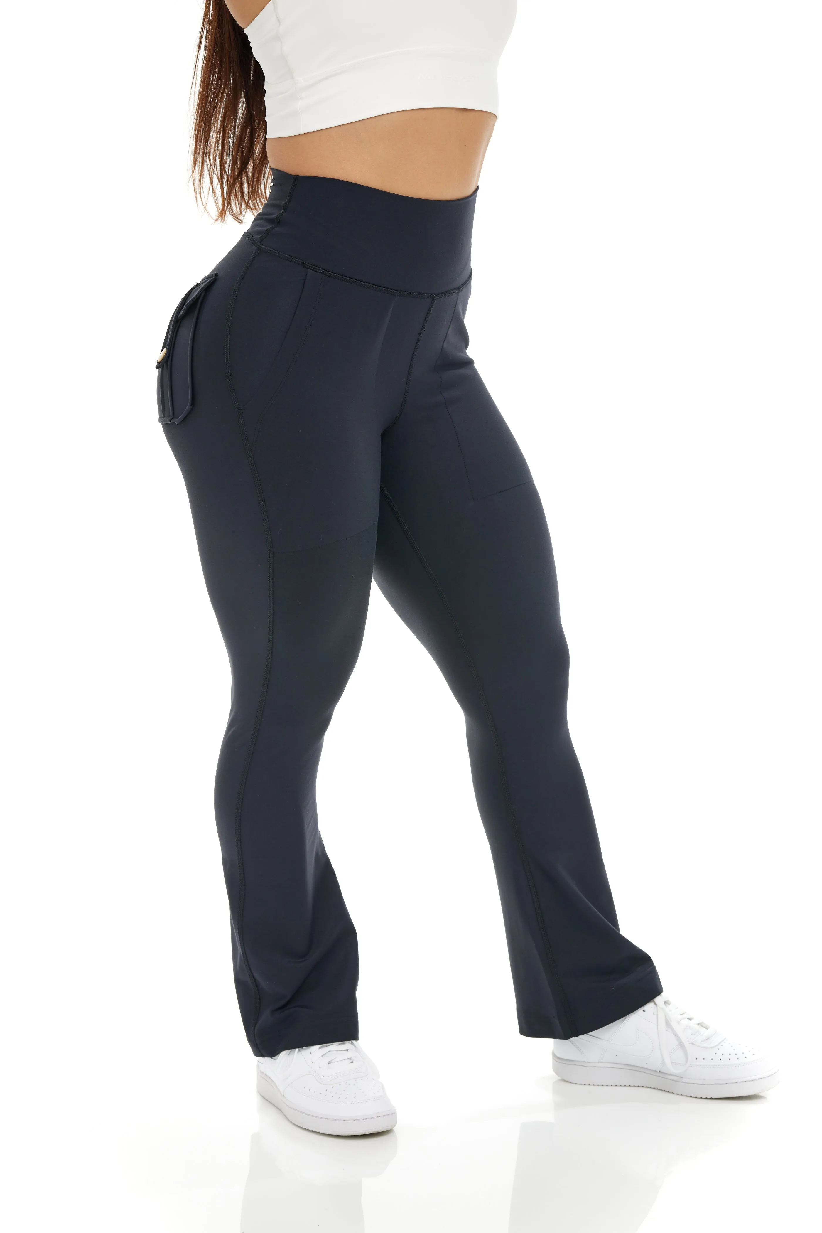 Curve Cargo EVO Flare Leggings