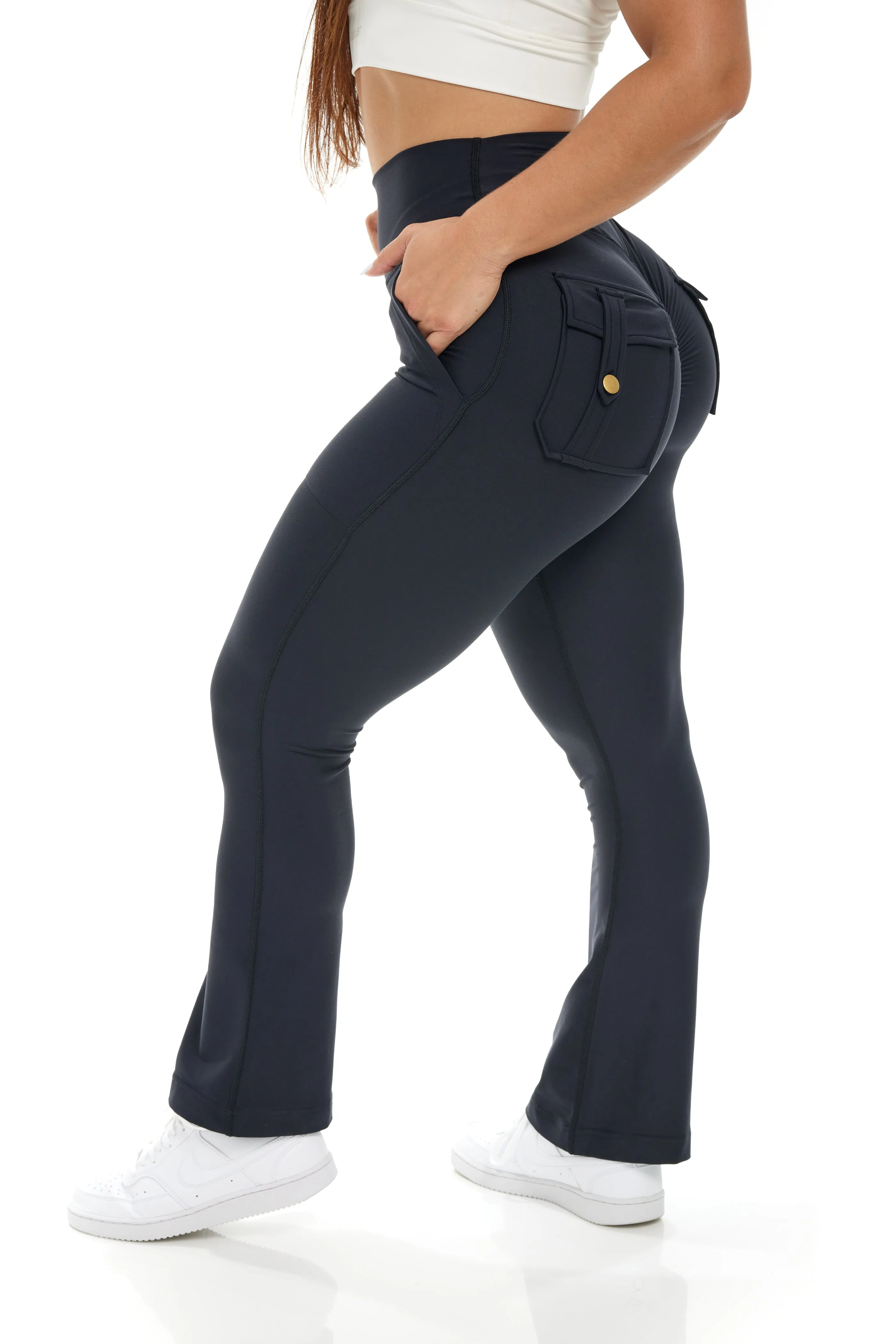 Curve Cargo EVO Flare Leggings