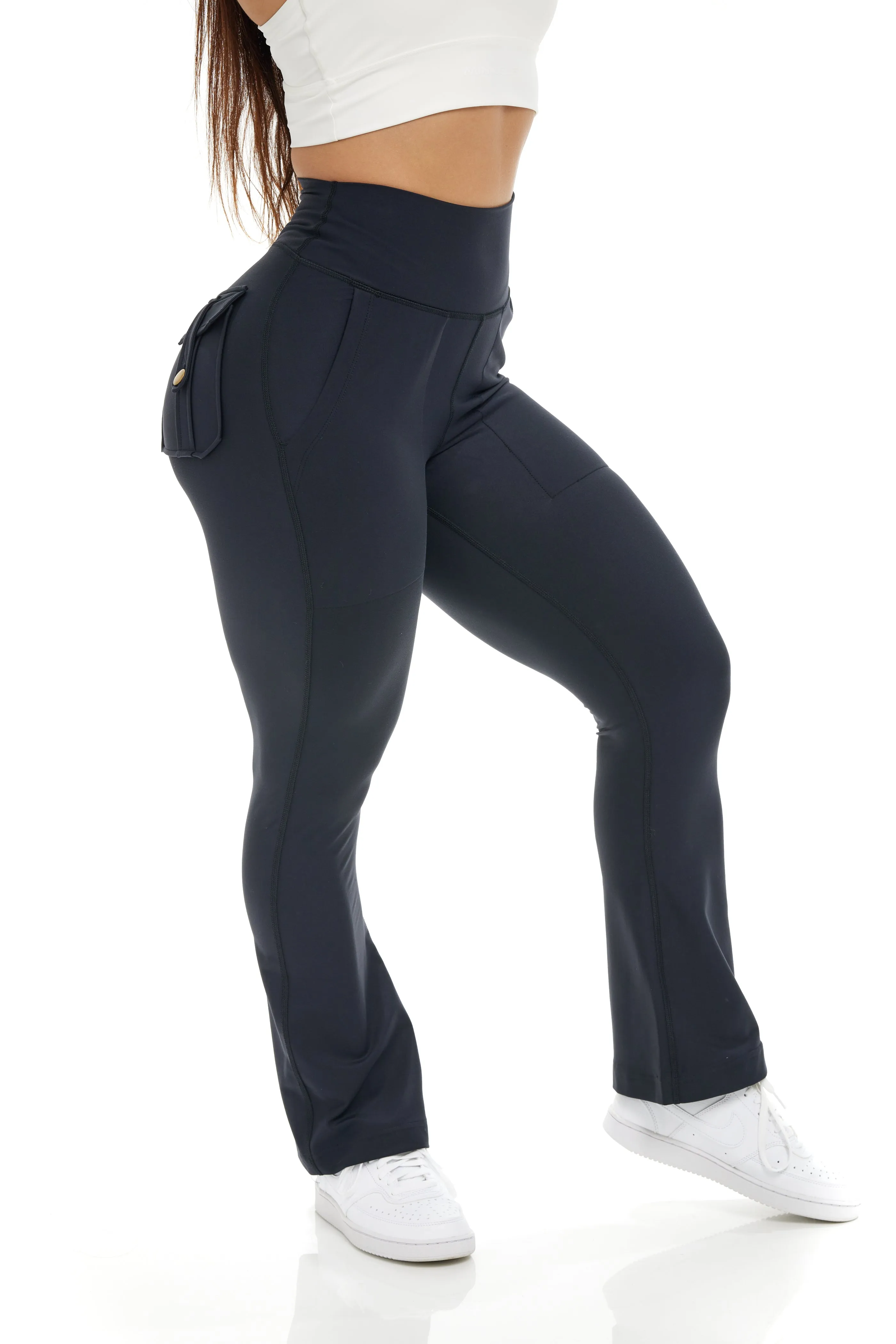 Curve Cargo EVO Flare Leggings