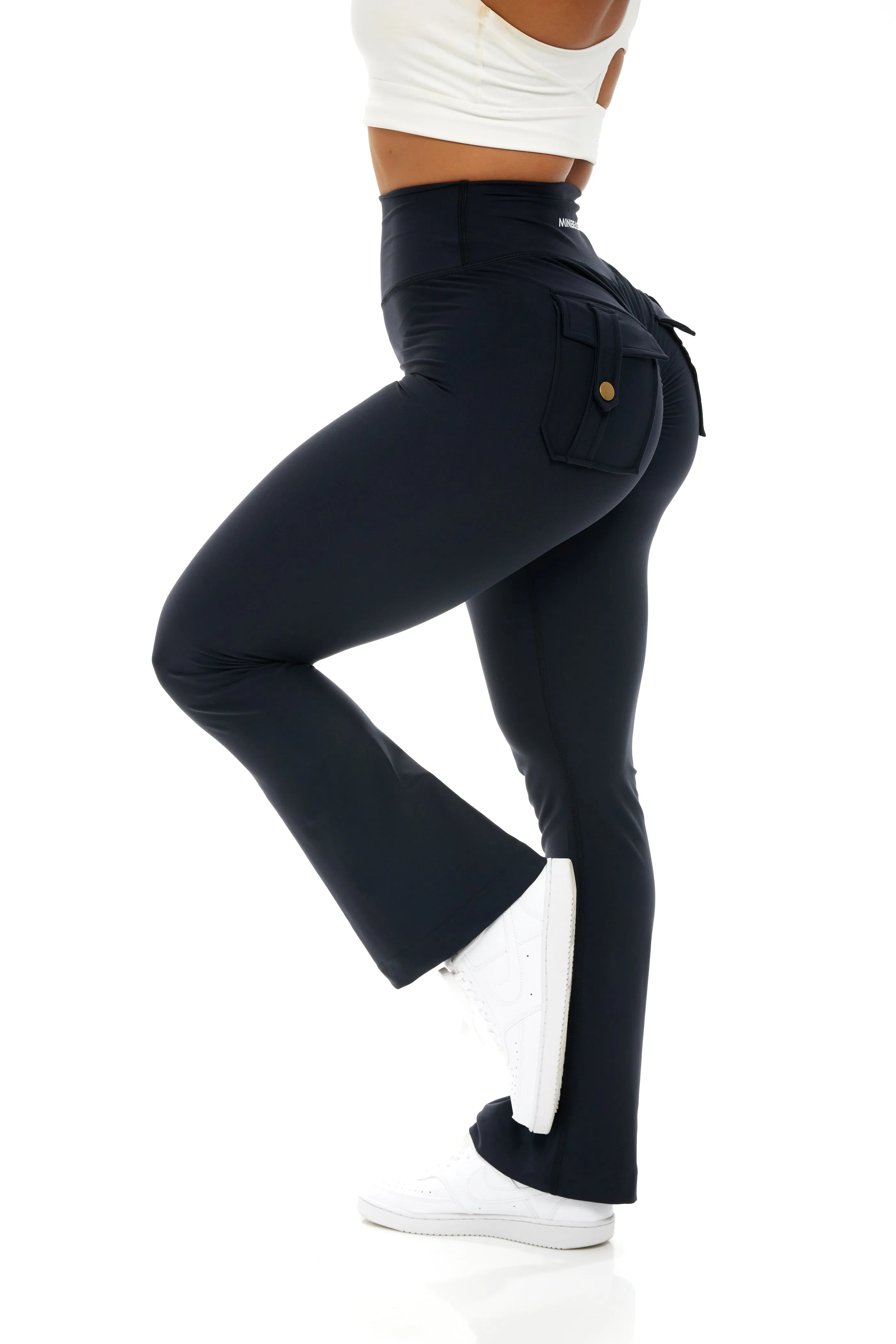 Curve Cargo Flare Leggings