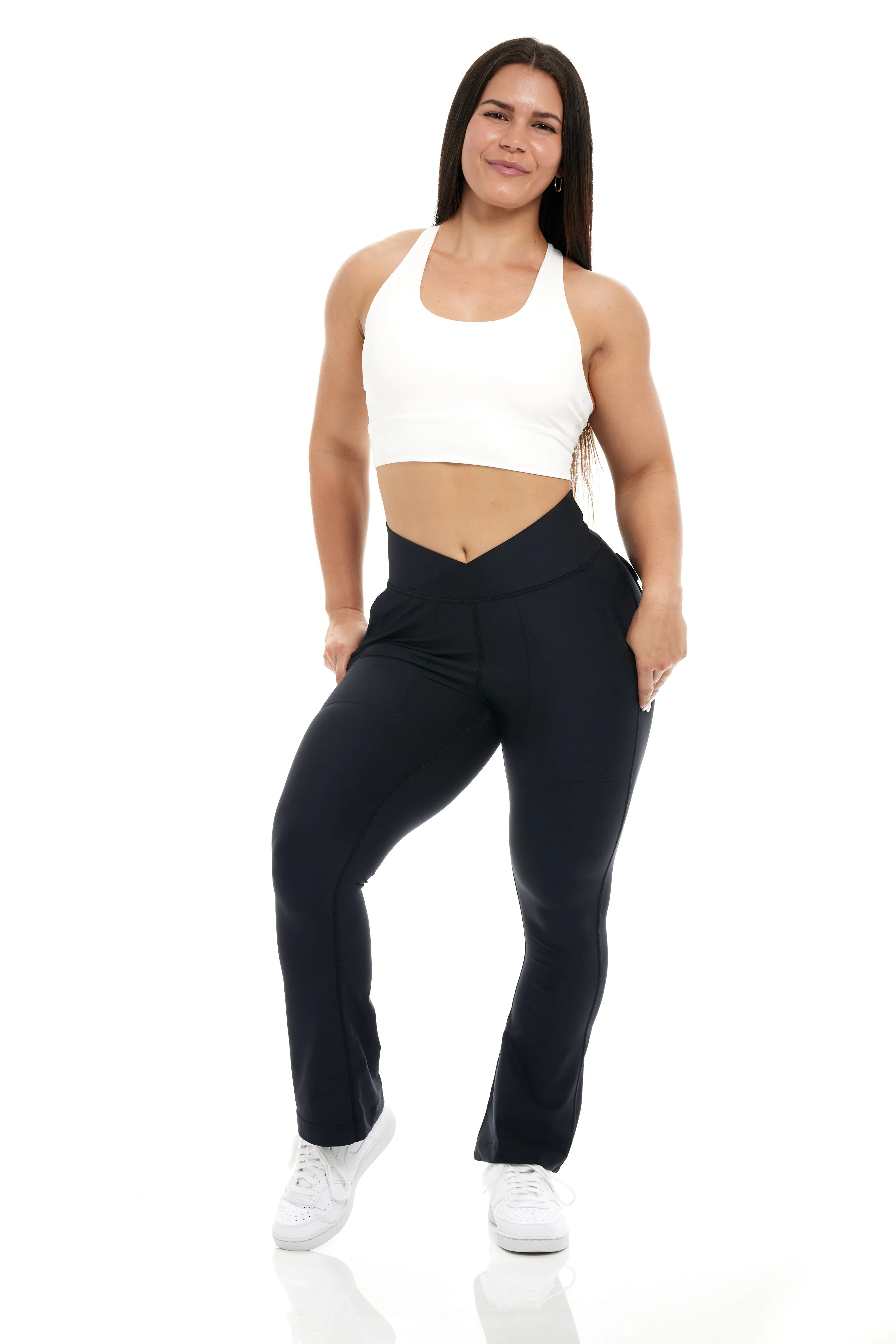 Curve-V Cargo EVO Flare Leggings