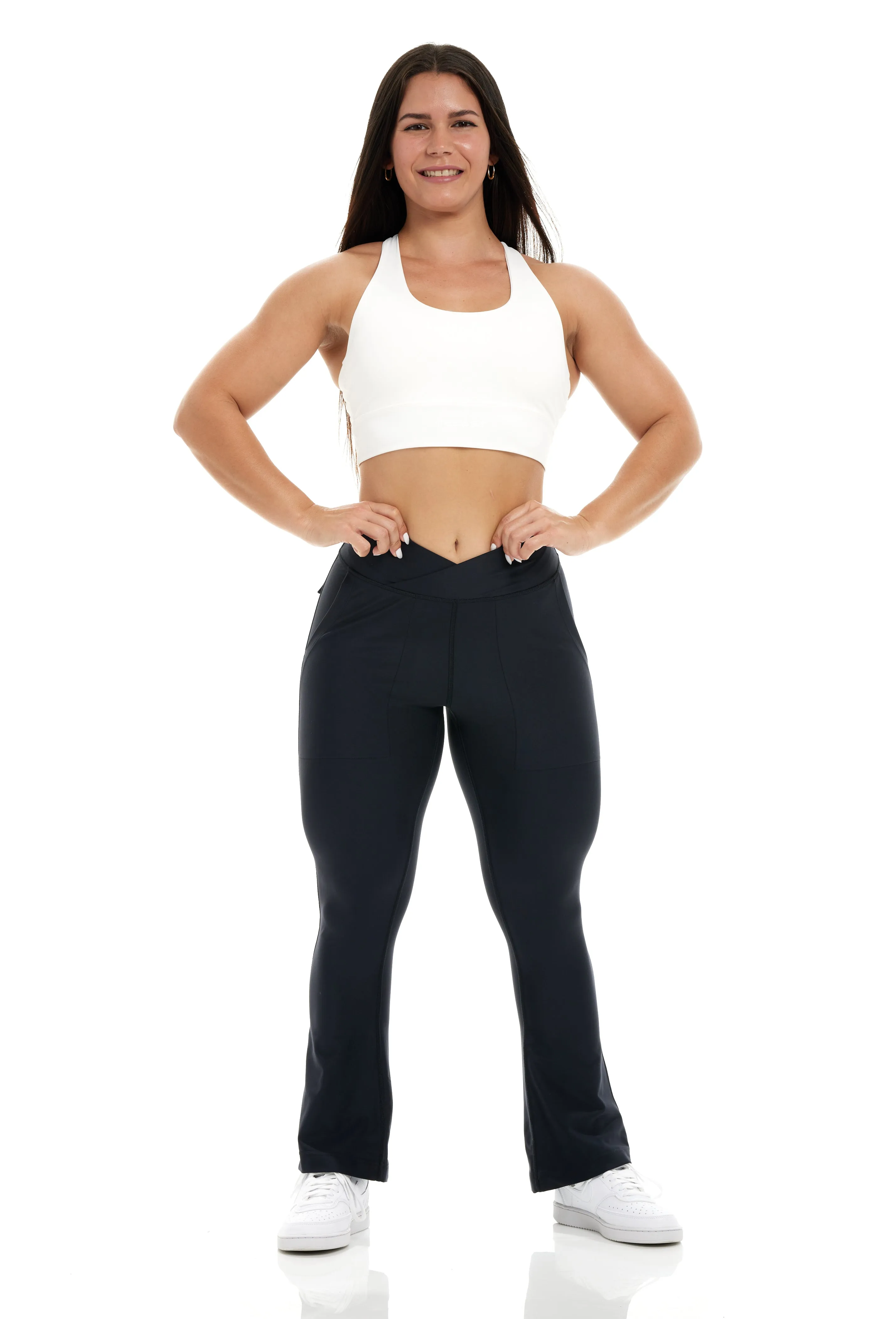 Curve-V Cargo EVO Flare Leggings