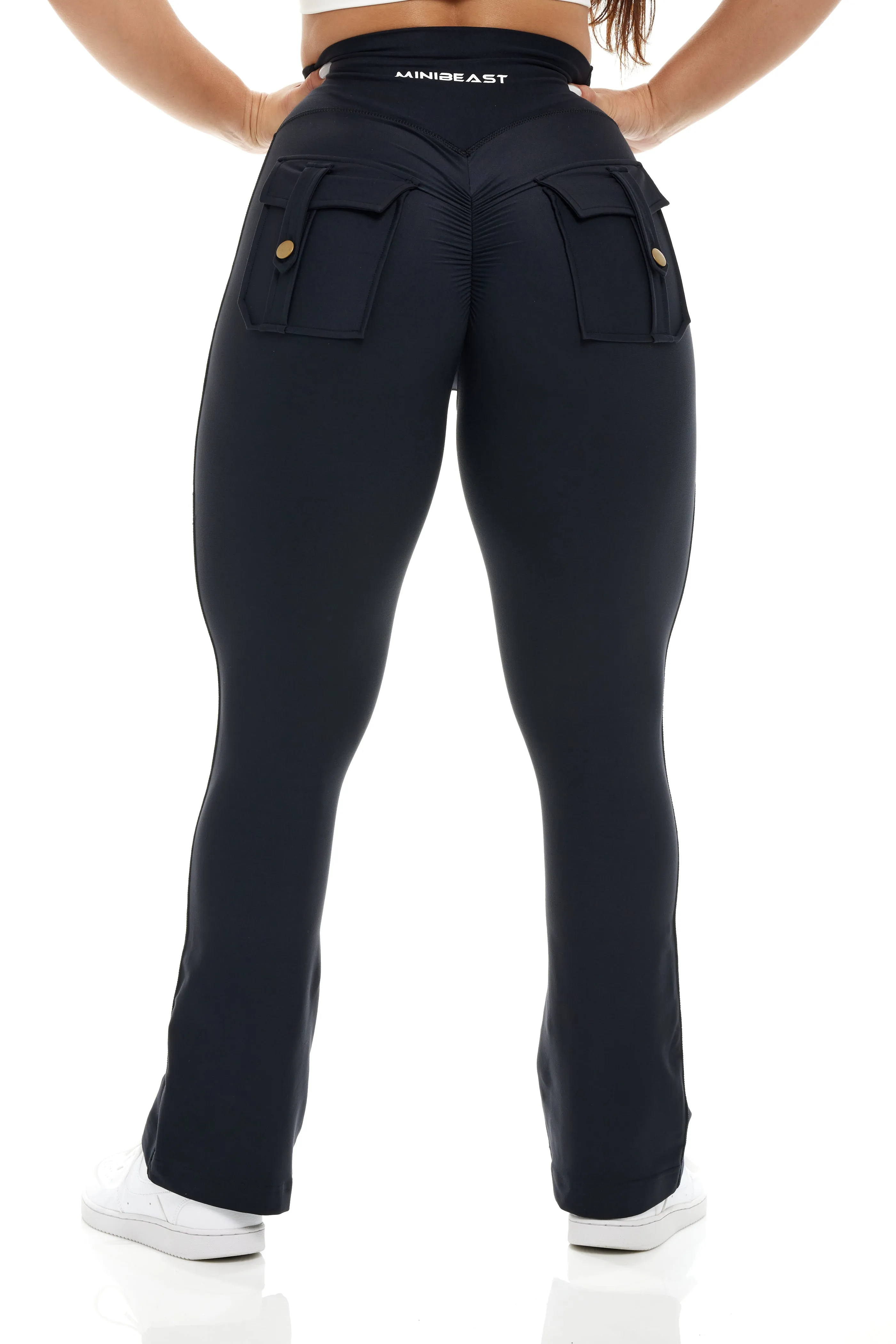 Curve-V Cargo EVO Flare Leggings