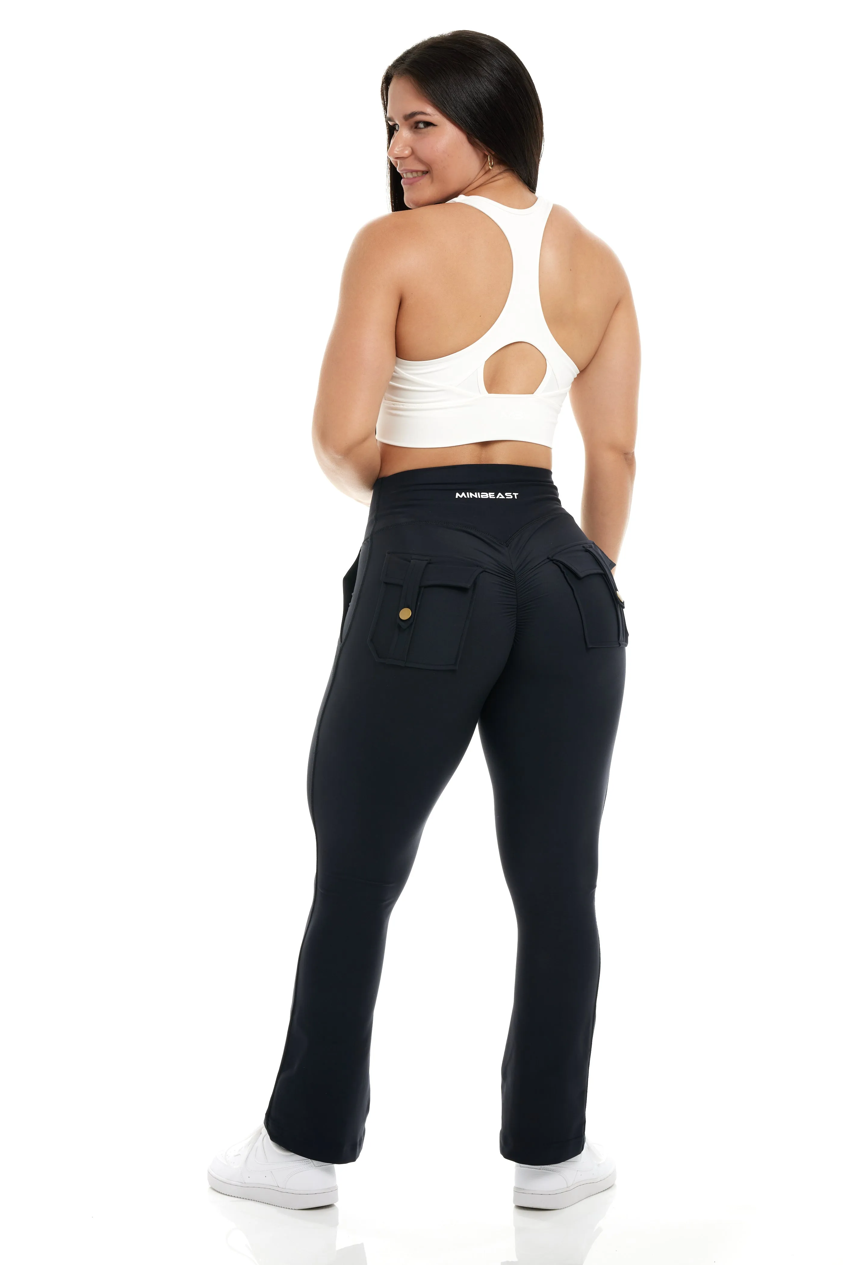 Curve-V Cargo EVO Flare Leggings