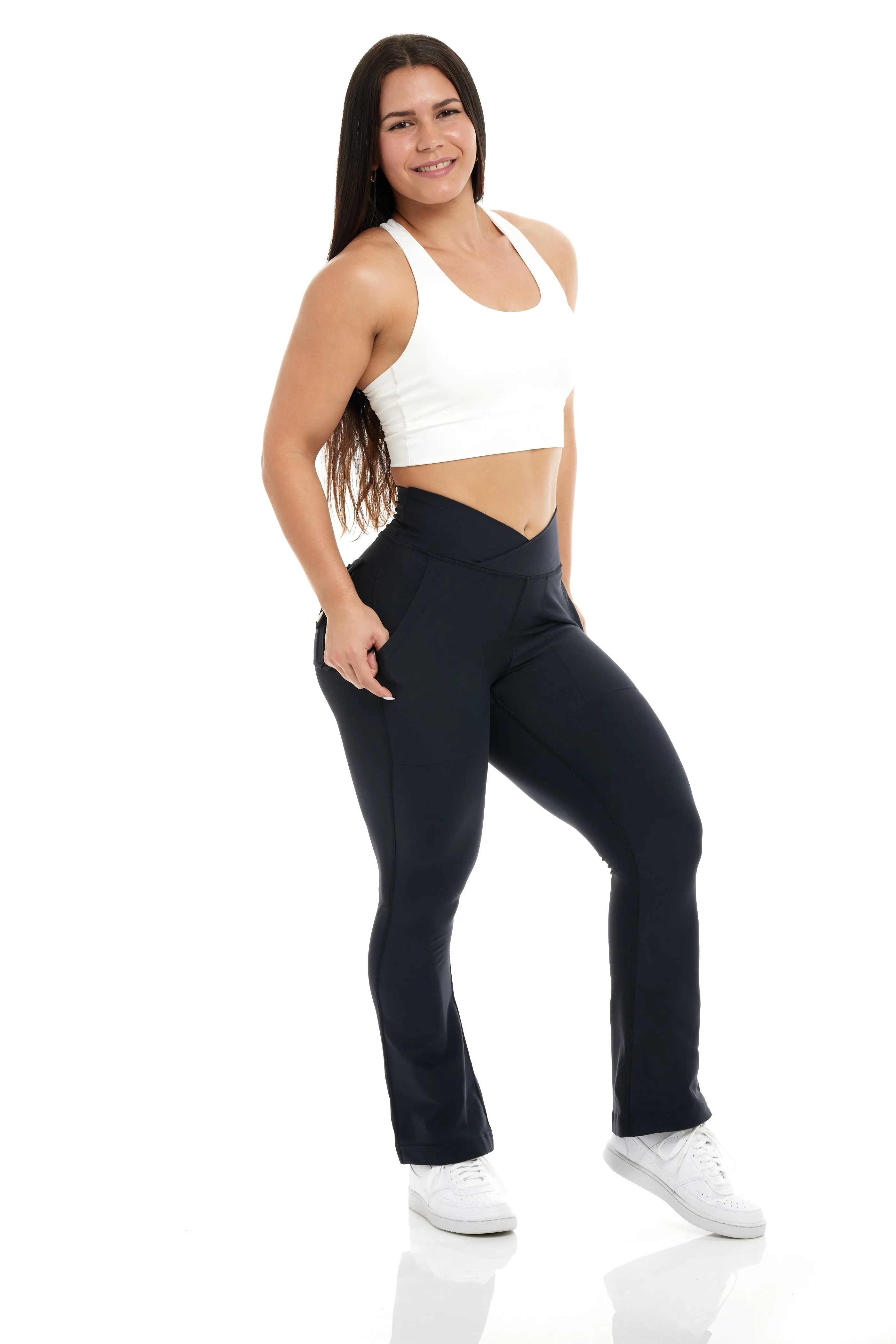 Curve-V Cargo EVO Flare Leggings