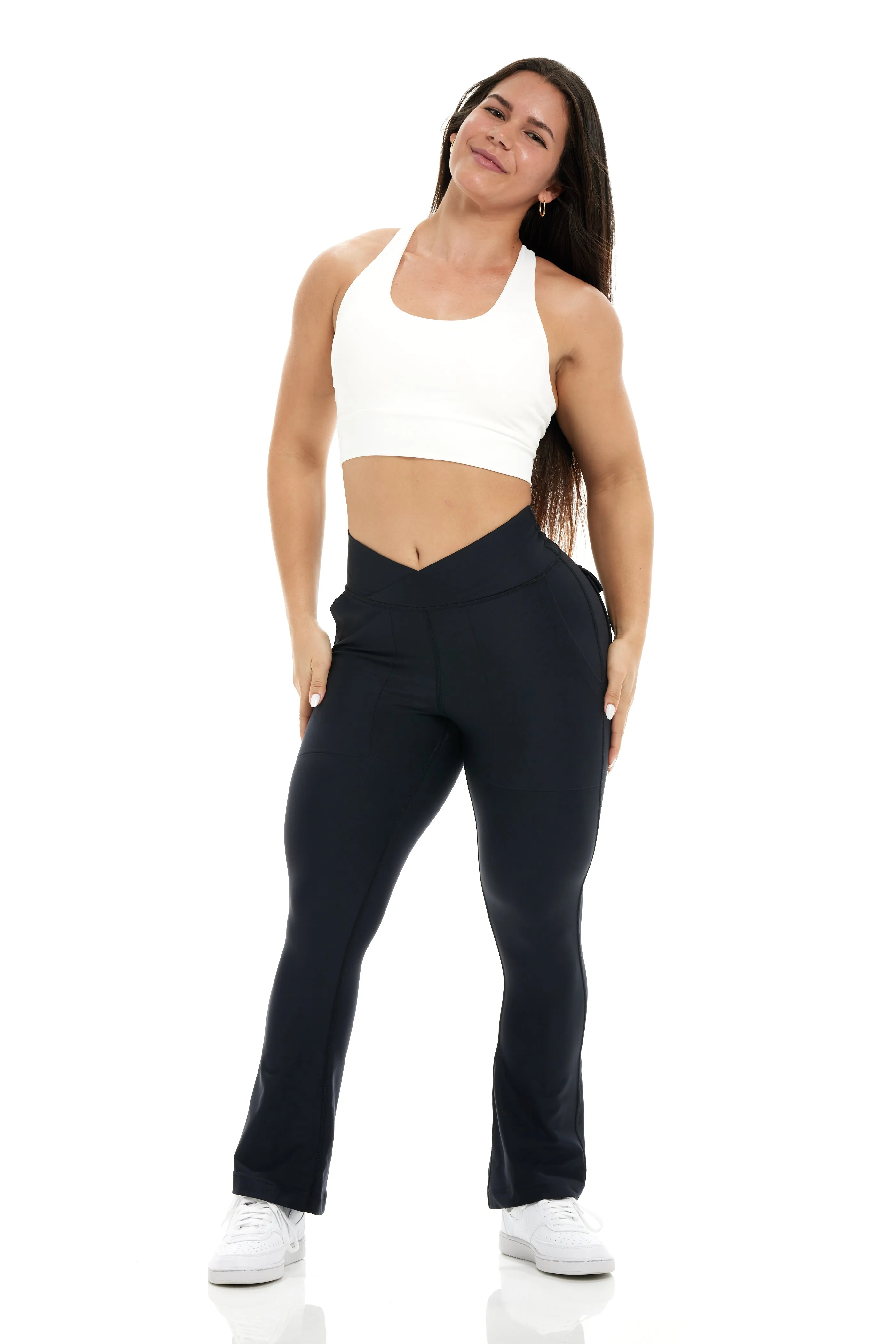 Curve-V Cargo EVO Flare Leggings