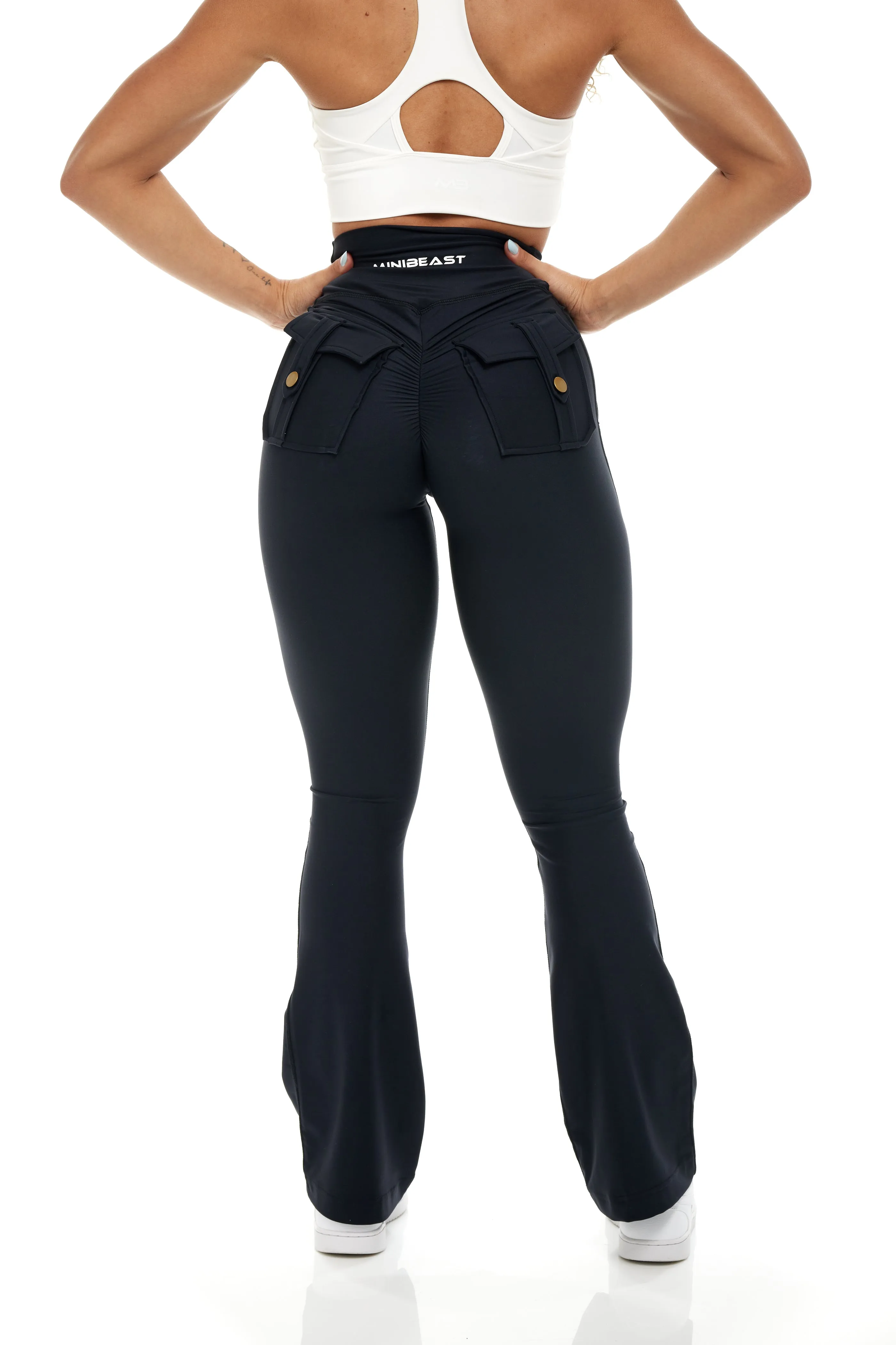 Curve-V Cargo EVO Flare Leggings