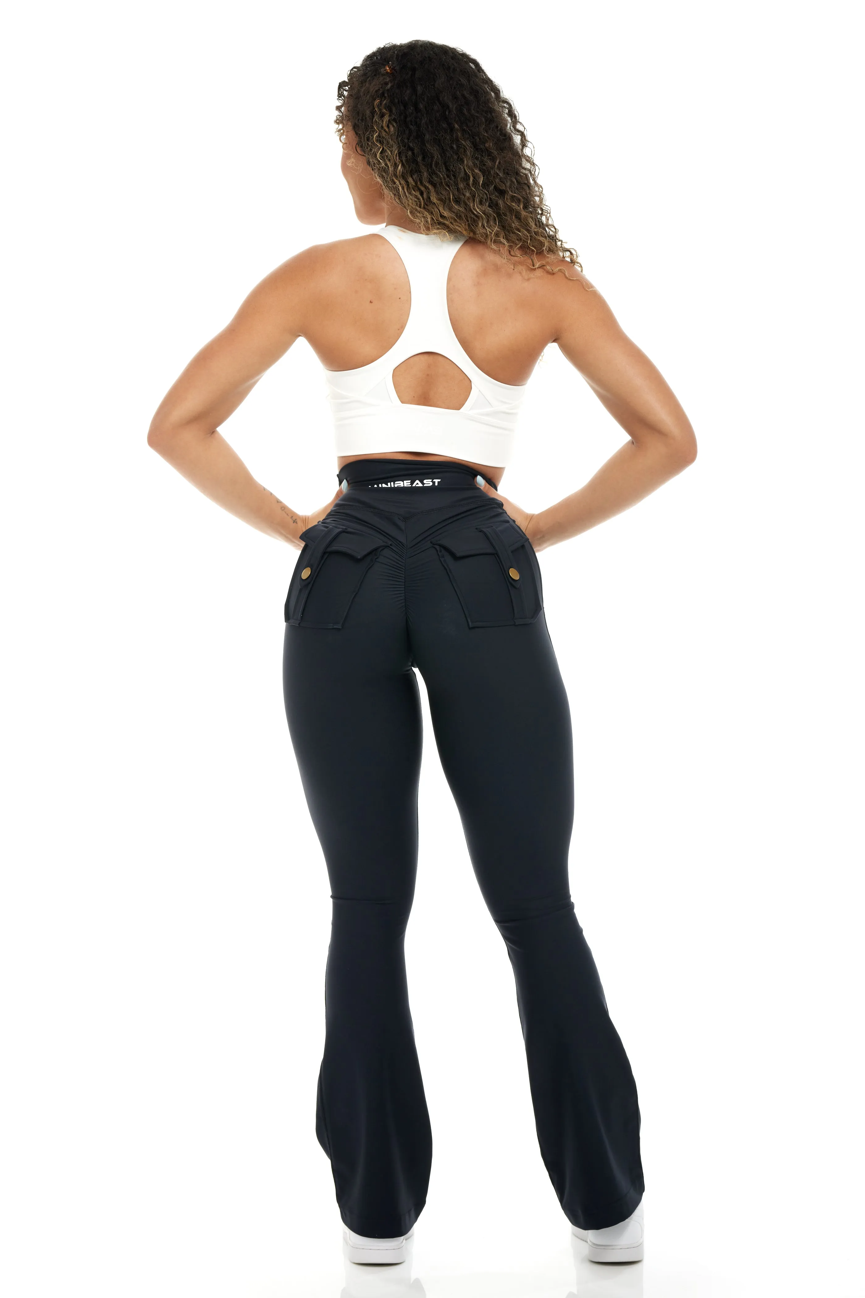 Curve-V Cargo EVO Flare Leggings