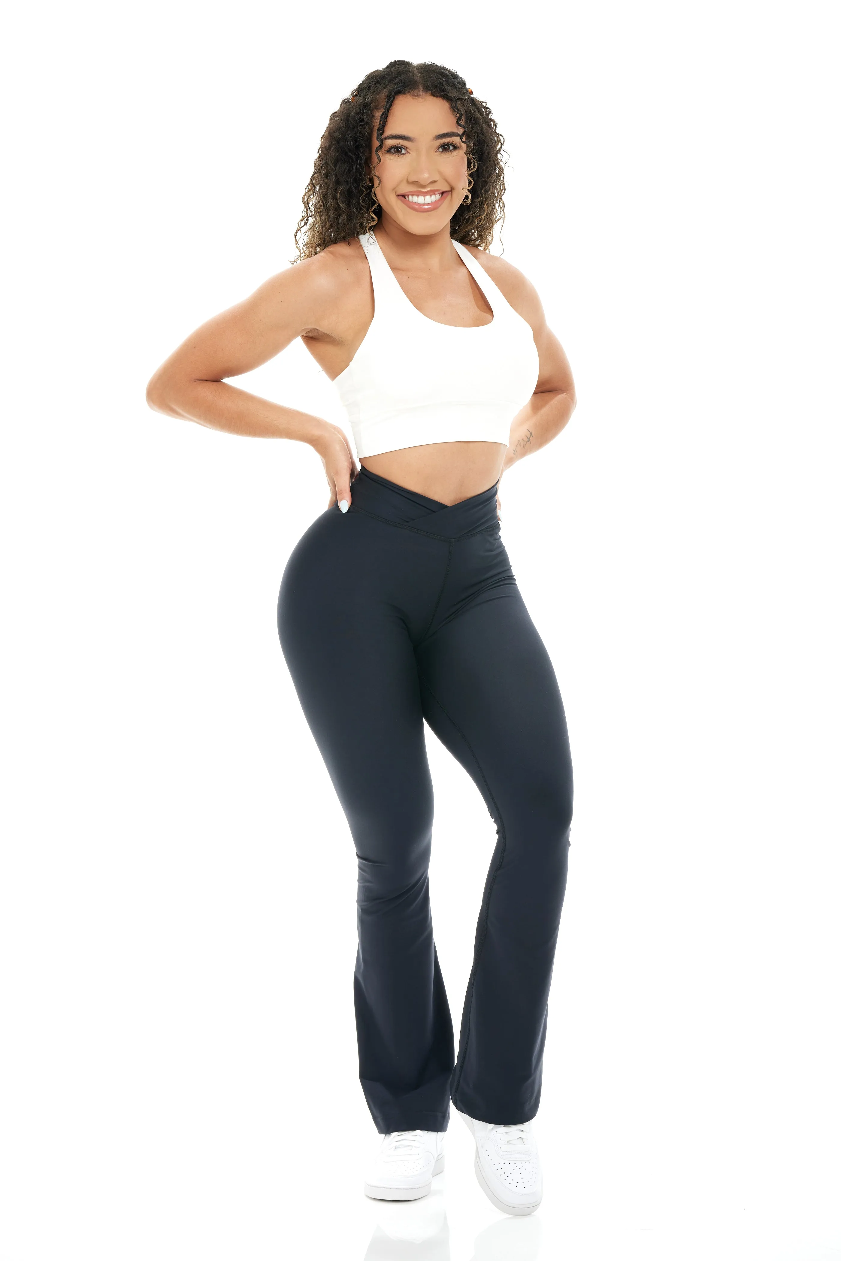 Curve-V Classic Flare Leggings