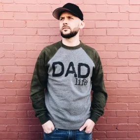 Dad Life Camo Sleeve Pullover