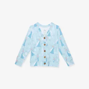 Disney Frozen Elsa French Terry Button Cardigan