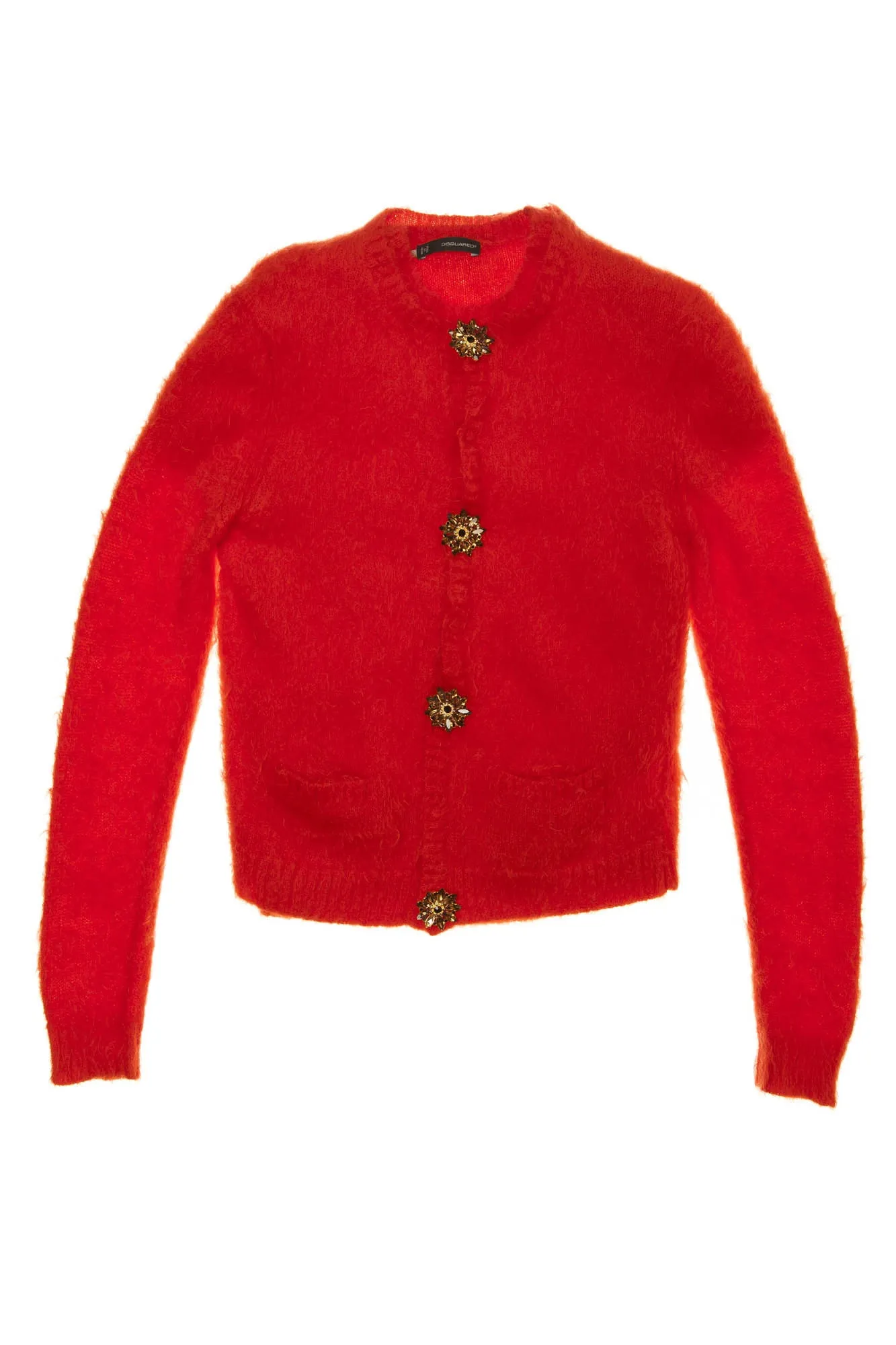 Dsquared2 - Red Sweater Cardigan - L