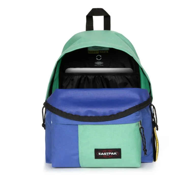 EASTPAK PADDED PAK'R RESIST BLEU VERT