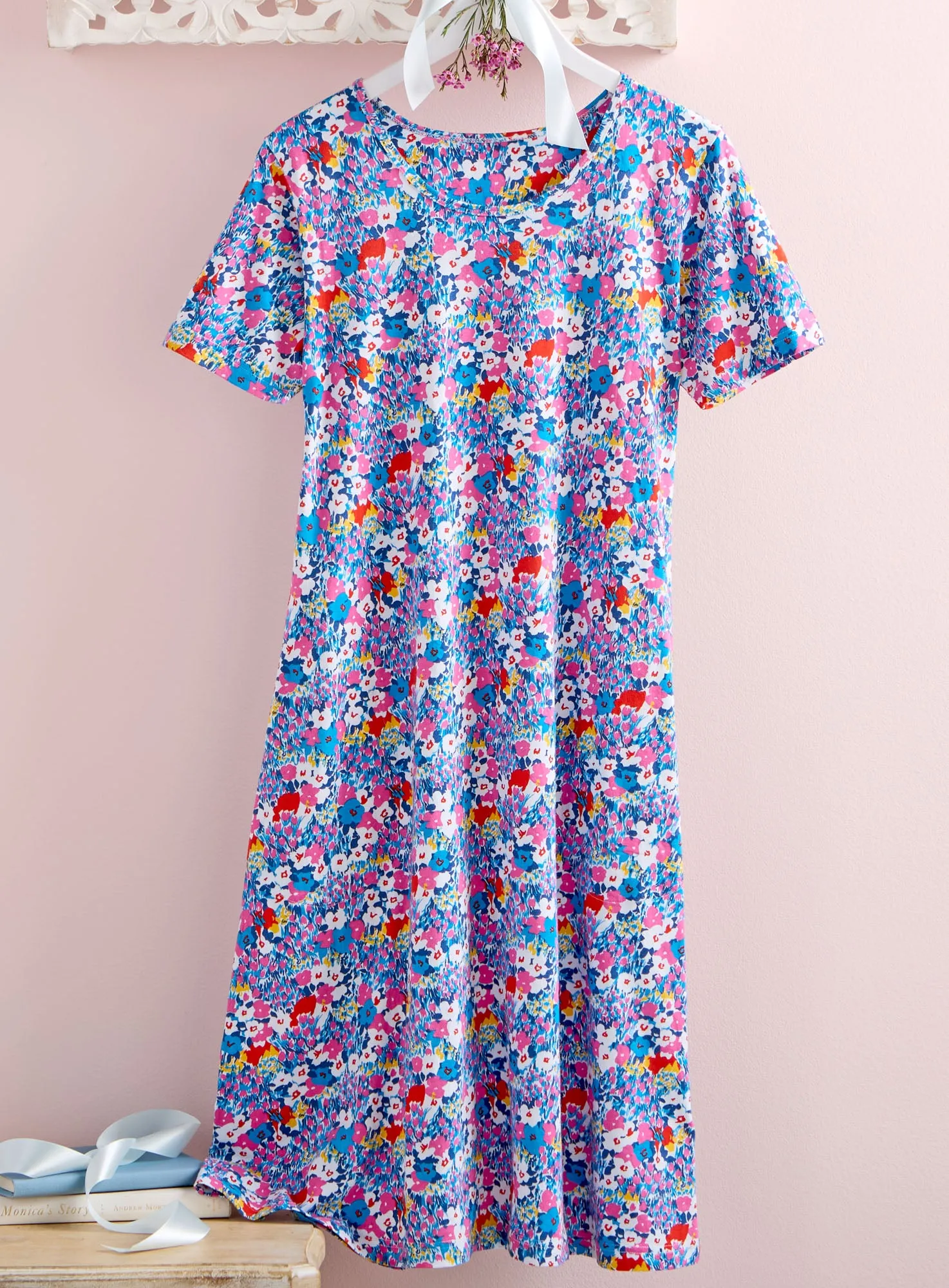 Field of Flowers Knit Dress