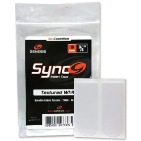 Genesis Sync White 3/4 Insert Bowling Tape 10ct