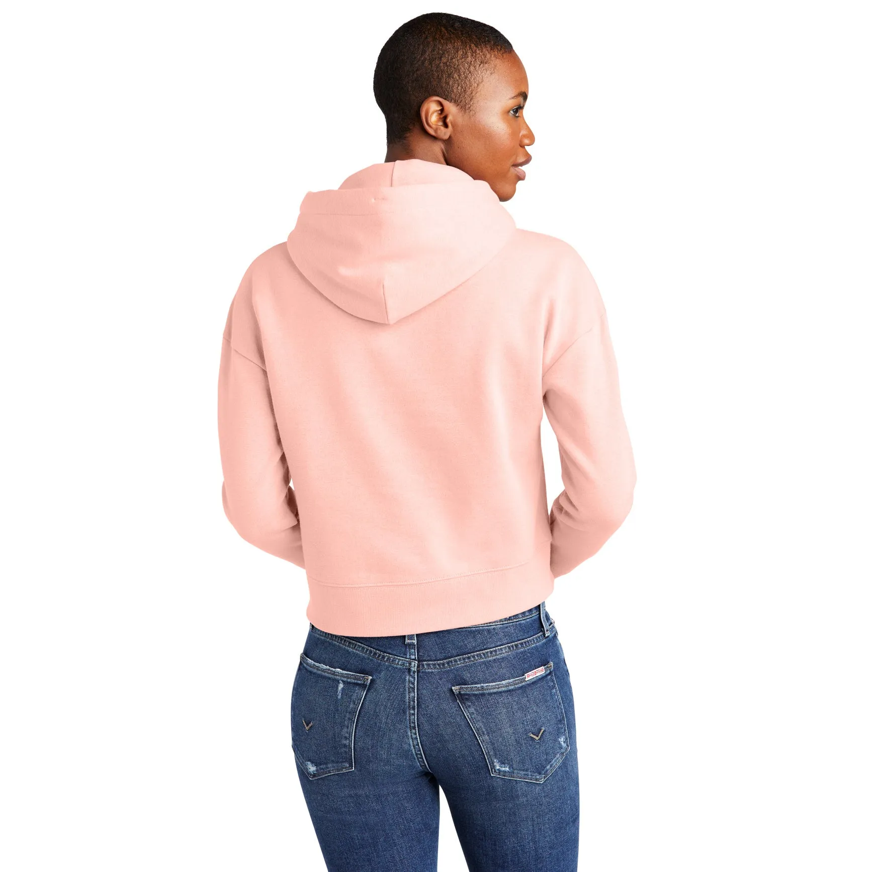 Hippie Half 2022 Women's Crop Fleece Hoodie