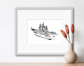 HMS Invincible - R05 - INDIGO ZULU INK