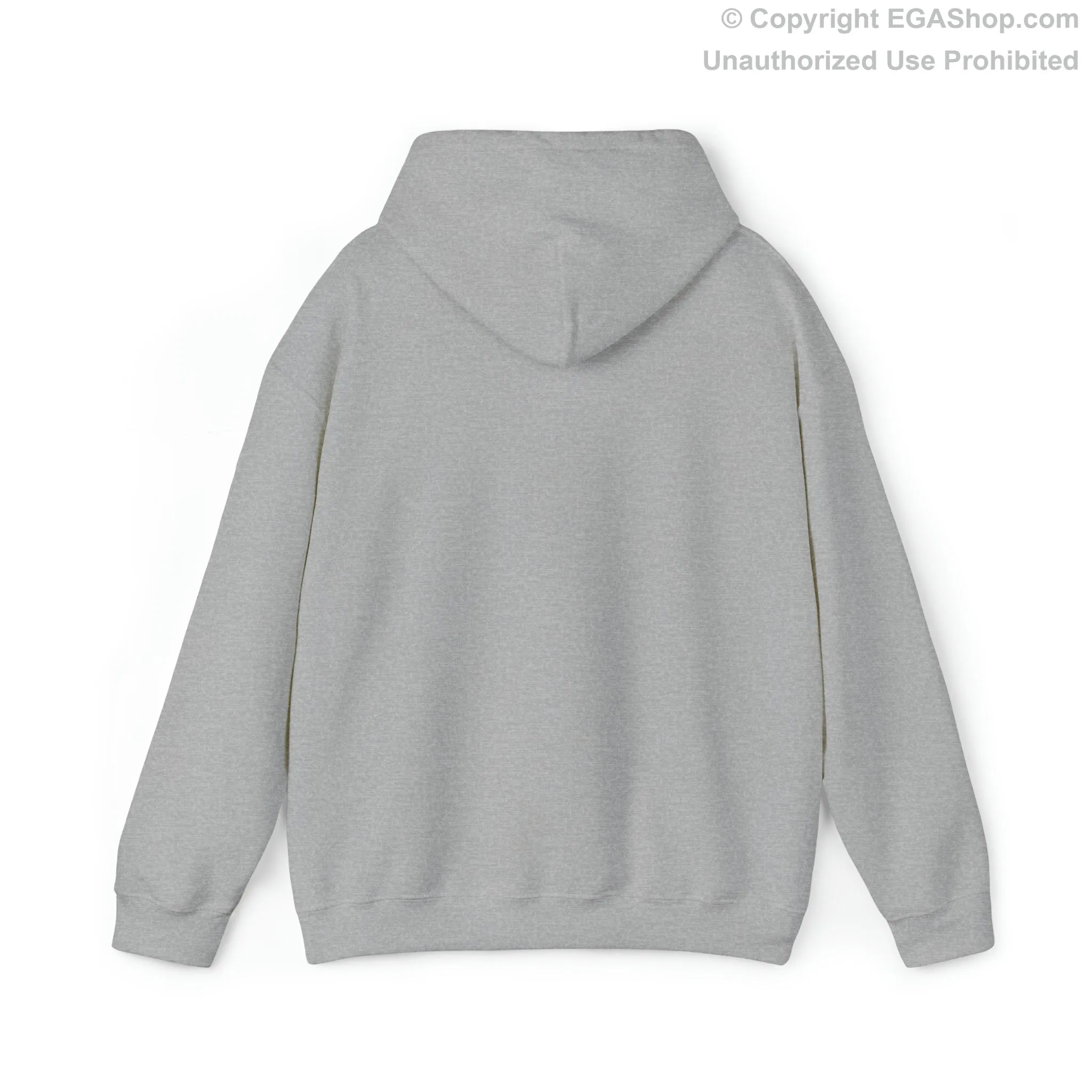 Hoodie: Alpha Co. MCRD San Diego (EGA, Blank Back)