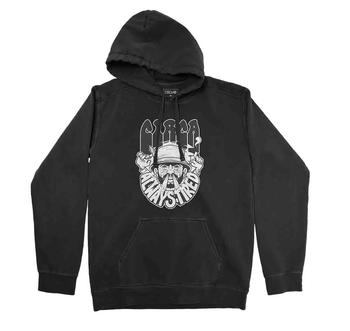 Hoodie ALWAYS TIRED - Black