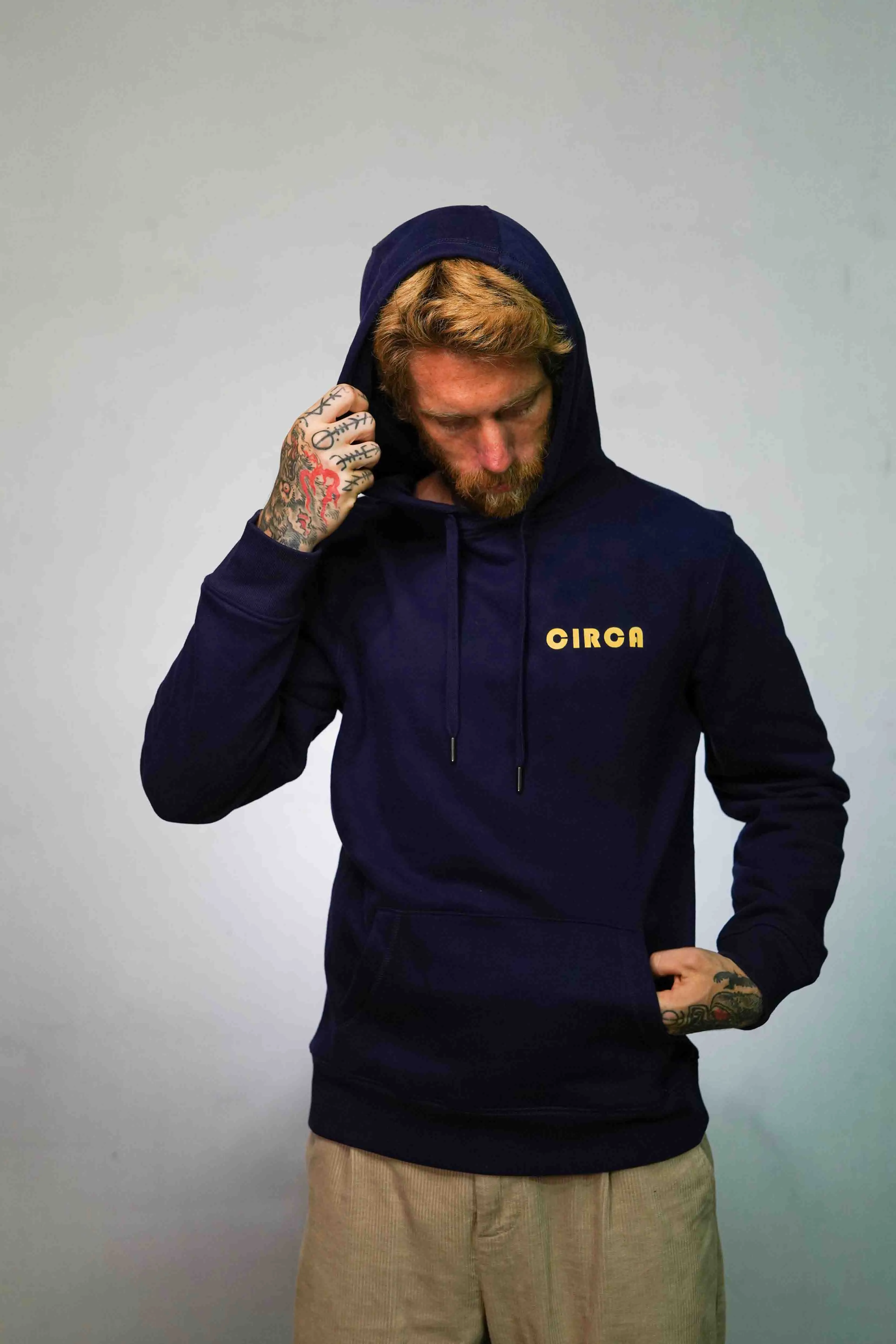 Hoodie F*CK OFF - Navy