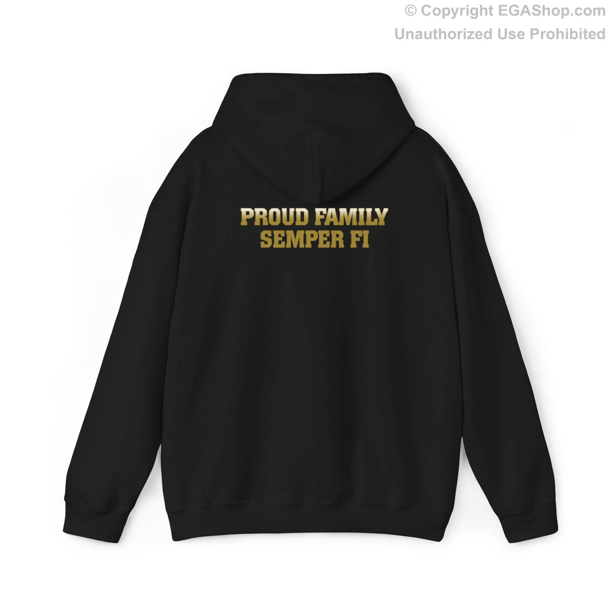 Hoodie: Fox Co. MCRD San Diego (EGA   Back Proud Family)