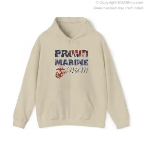 Hoodie Proud Marine MoM (Your Choice of Colors)