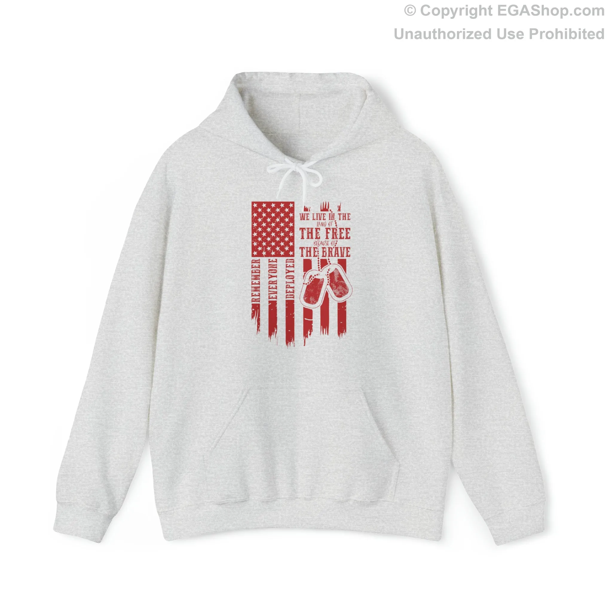 Hoodie: Red Friday Land of the Free