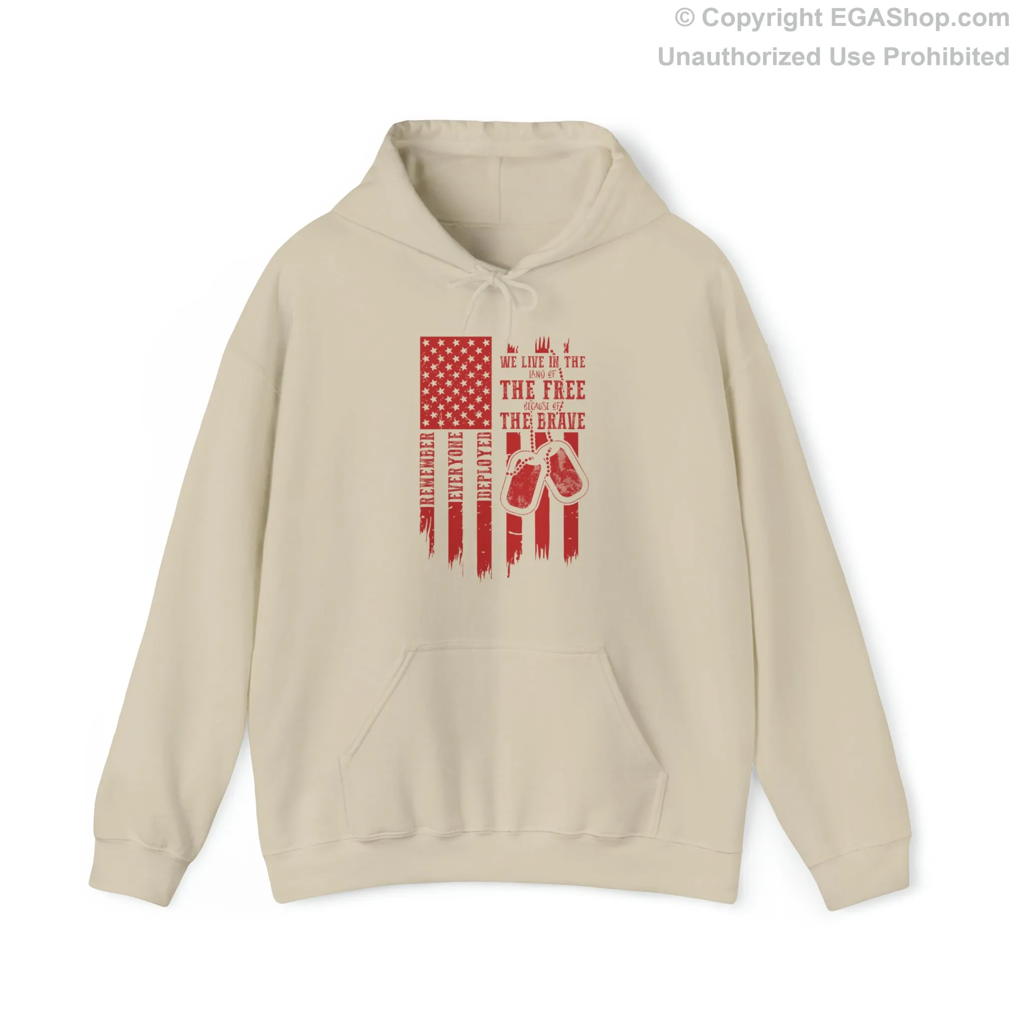 Hoodie: Red Friday Land of the Free