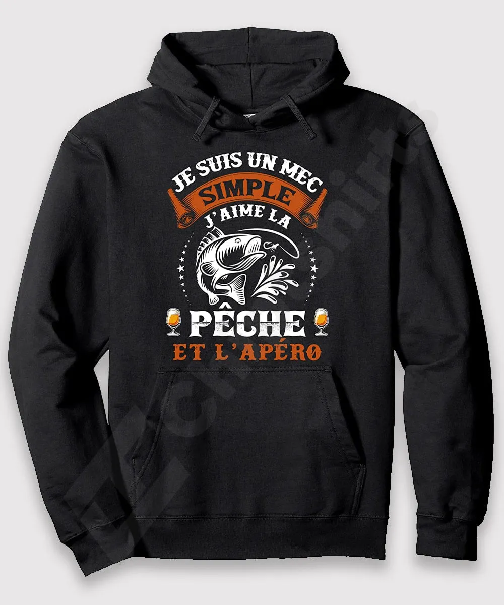 Idée Cadeau Original Pour Pêcheur Humour Pêche Bière Drle J'aime la Pêche et l'Apéro  - CTS23032201