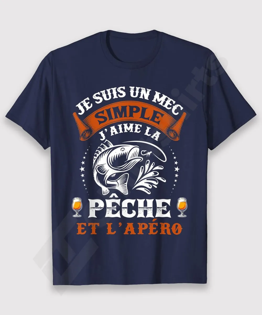 Idée Cadeau Original Pour Pêcheur Humour Pêche Bière Drle J'aime la Pêche et l'Apéro  - CTS23032201