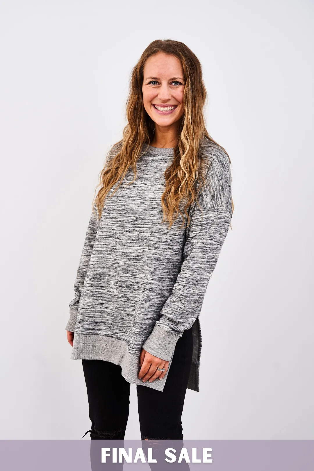 Latched Mama Deluxe Crewneck Nursing Pullover - Final Sale