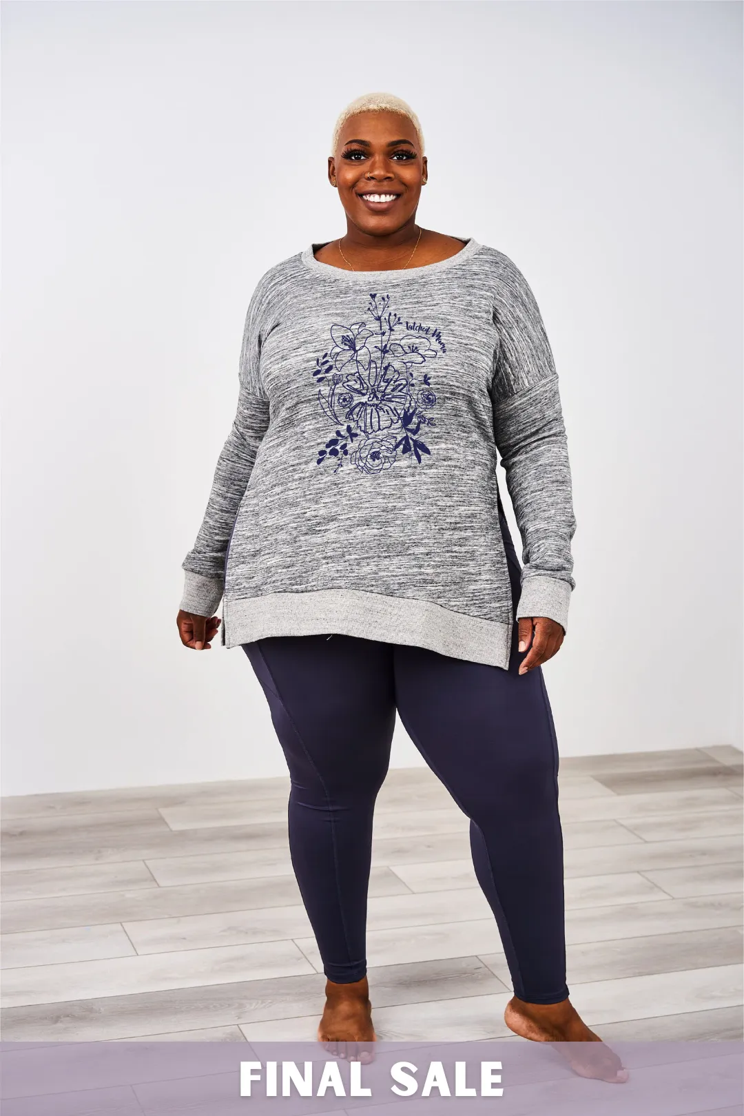 Latched Mama Deluxe Crewneck Nursing Pullover - Final Sale