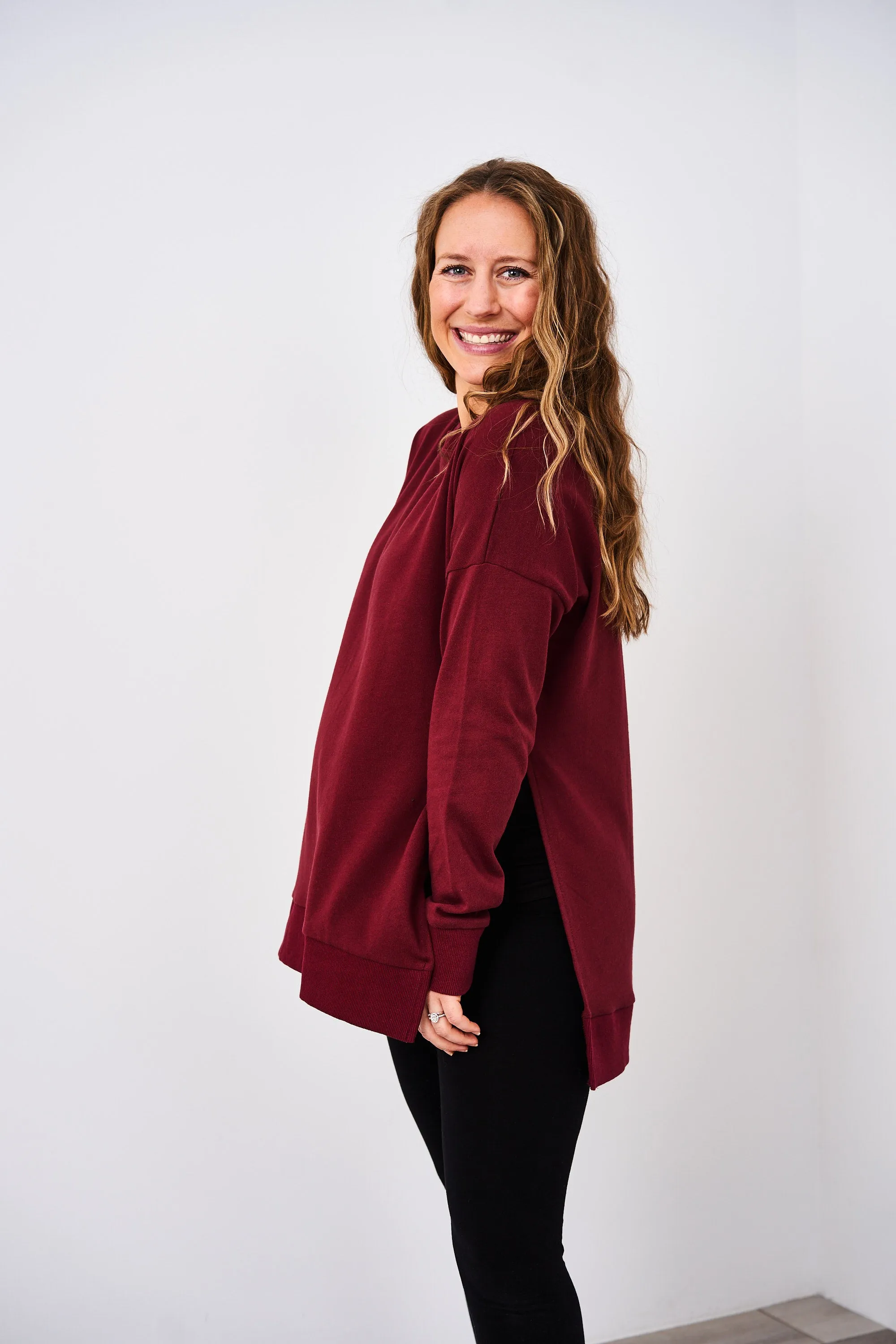 Latched Mama Deluxe Crewneck Nursing Pullover