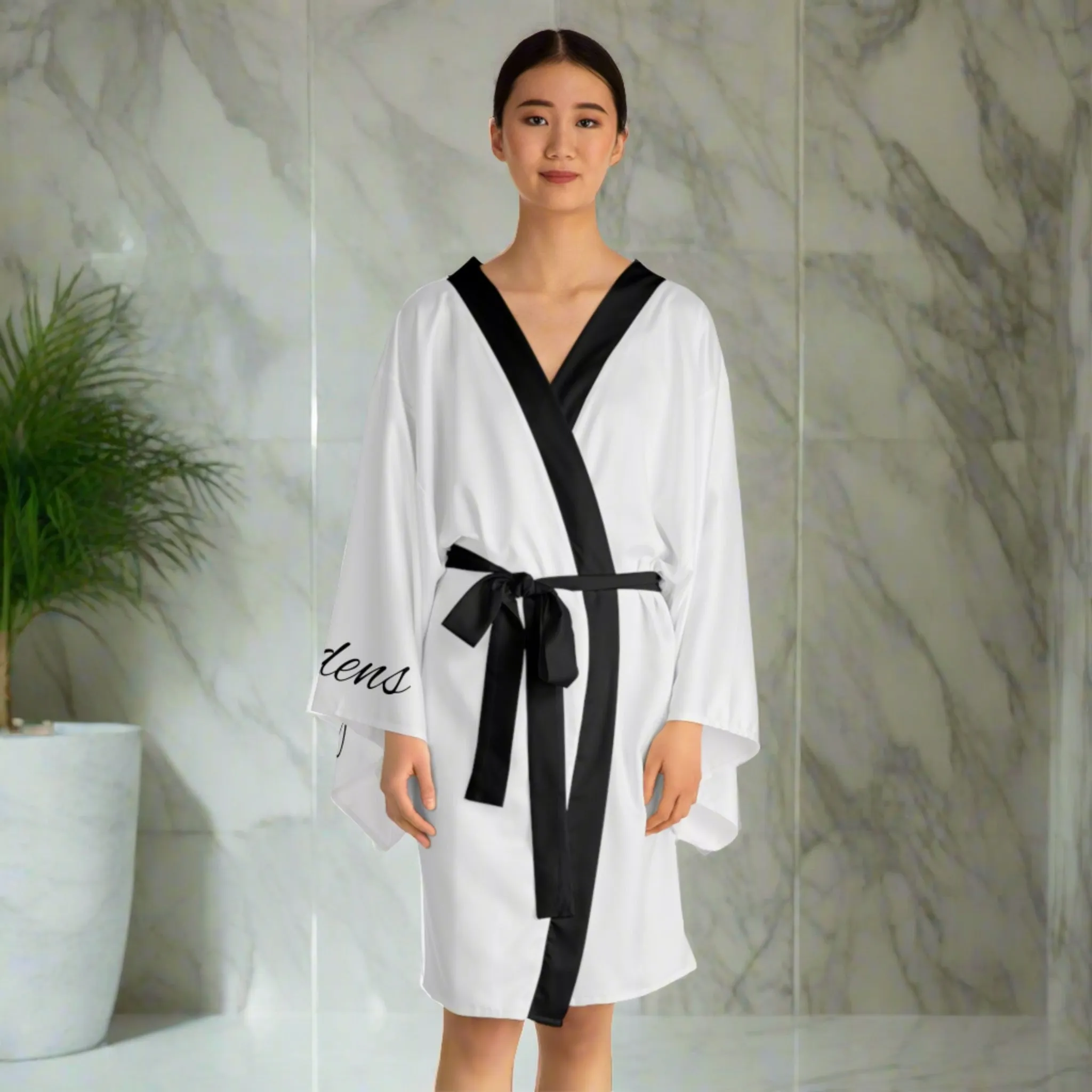 Long Sleeve Kimono Robe | Plantaholic | Tiny Zen Gardens