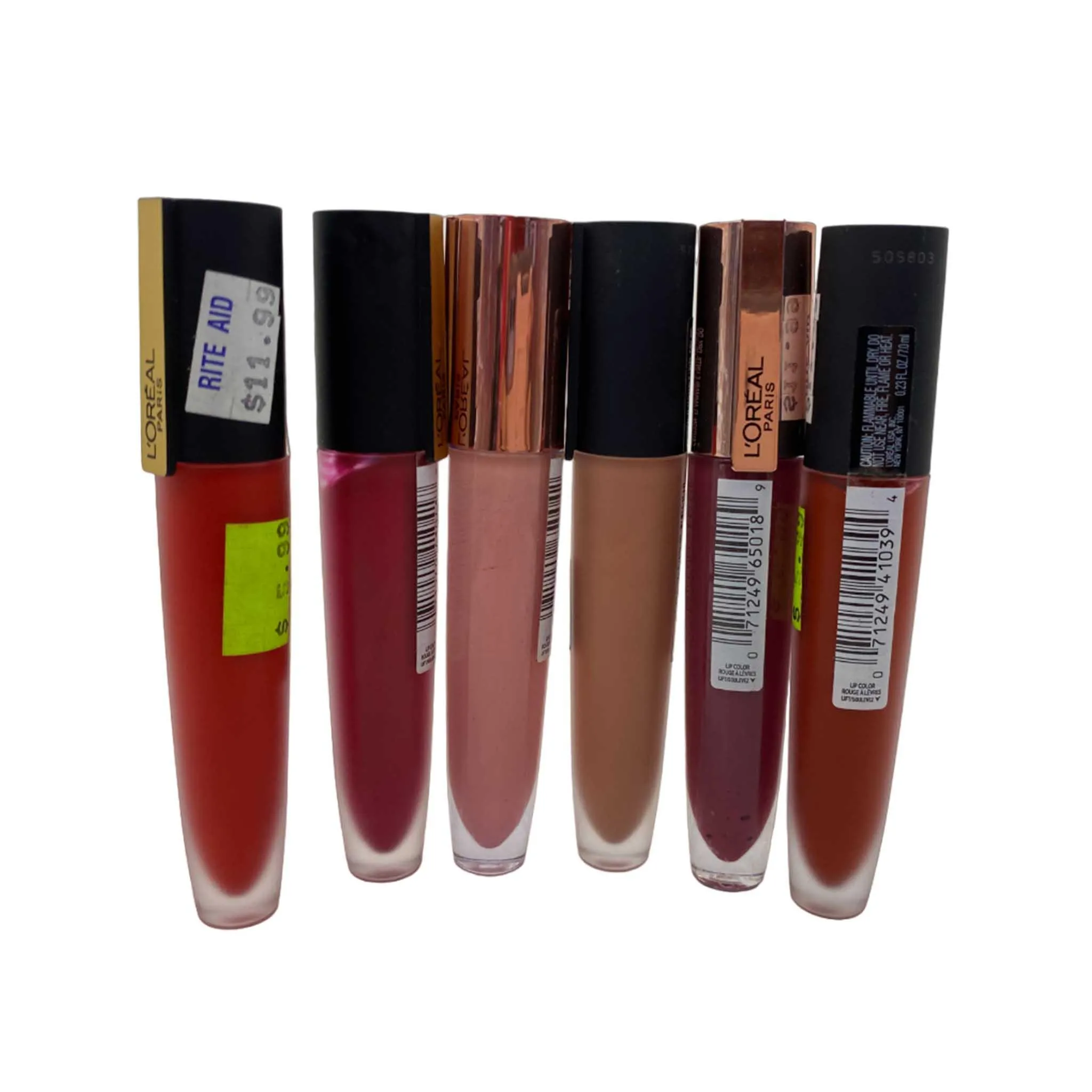 L'Oreal Paris Rouge Signature Lasting Matte Liquid Lipstick (50 Pcs Box)