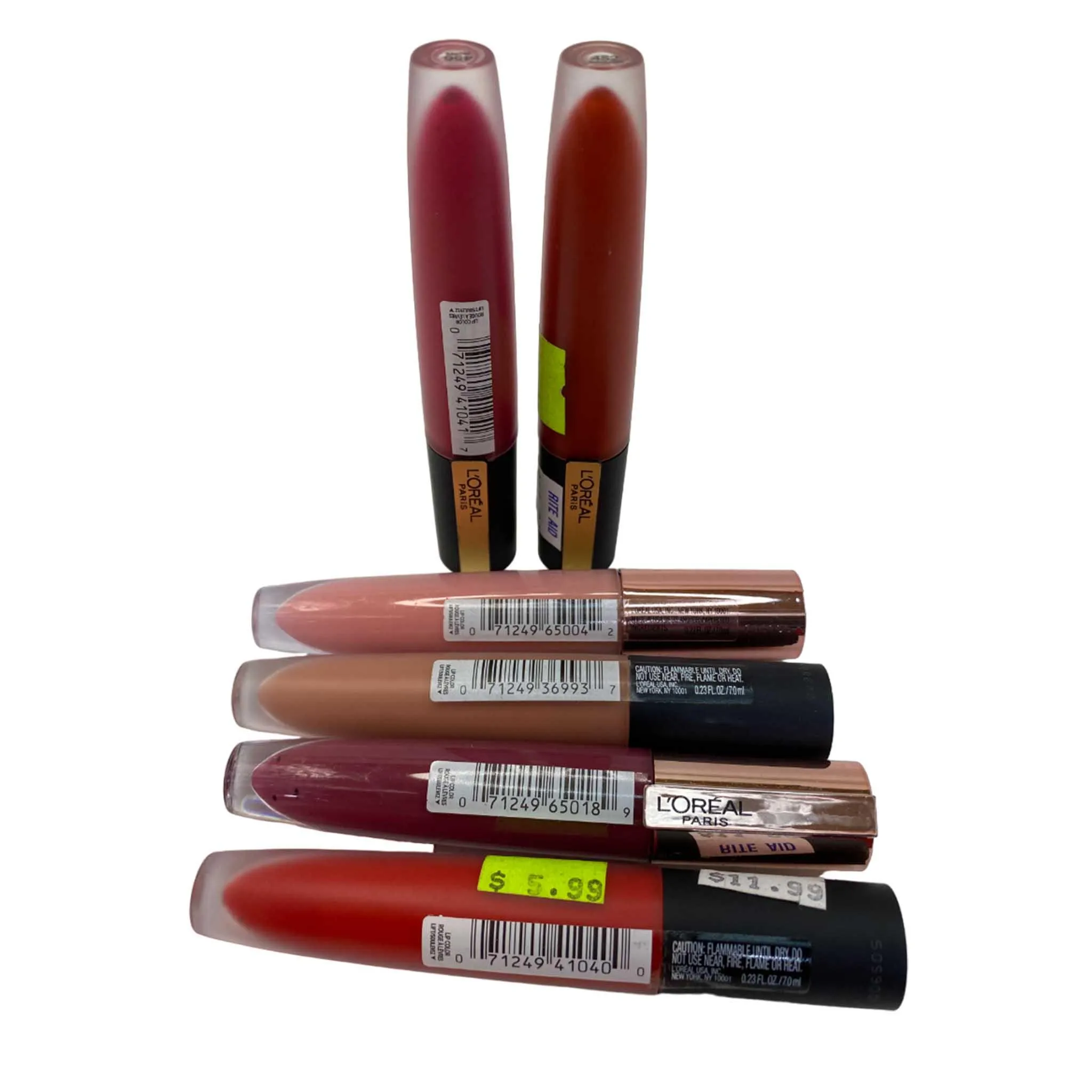 L'Oreal Paris Rouge Signature Lasting Matte Liquid Lipstick (50 Pcs Box)