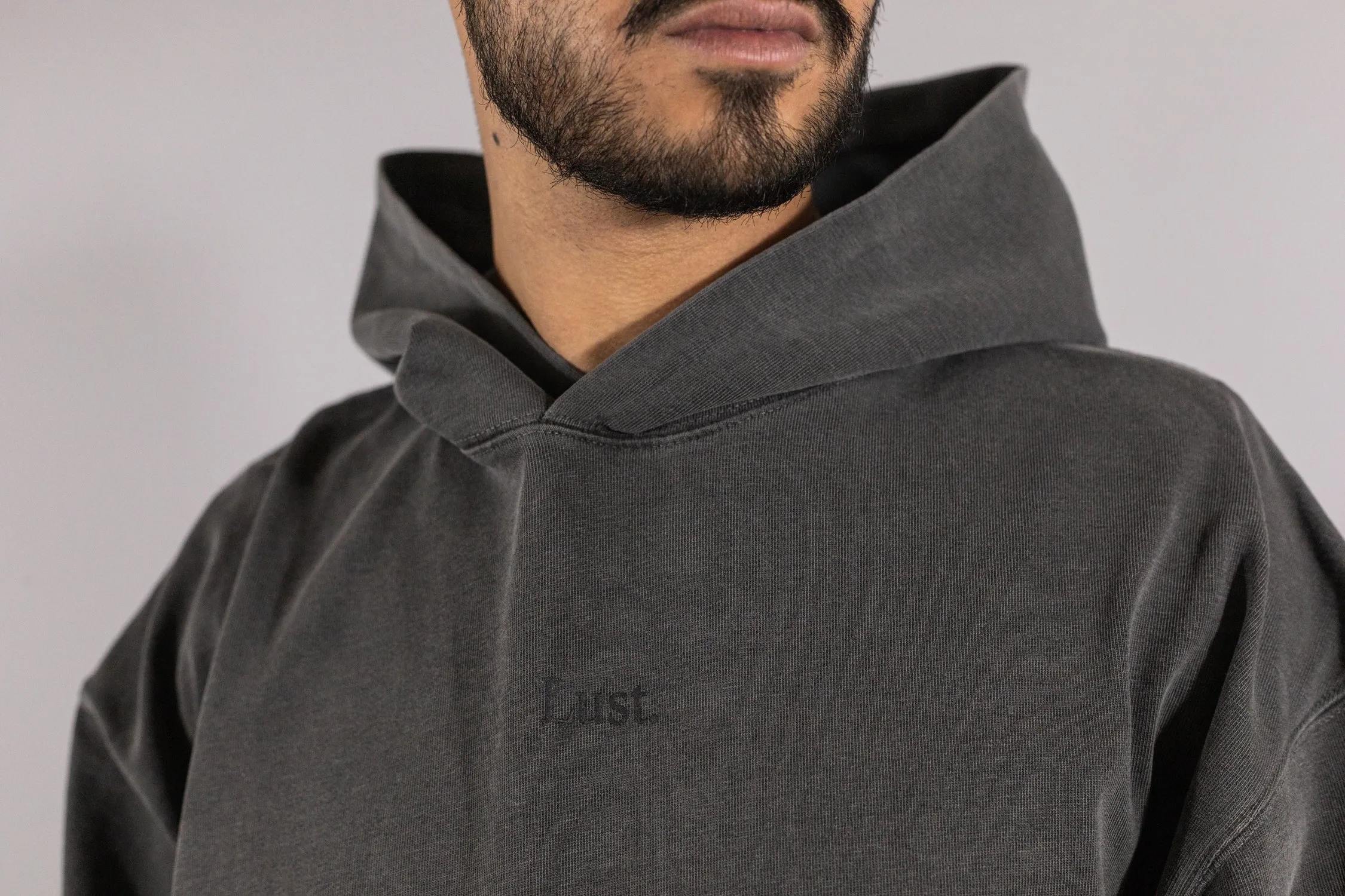 Lust Daily Essentials Hoodie 'Black Pigment'