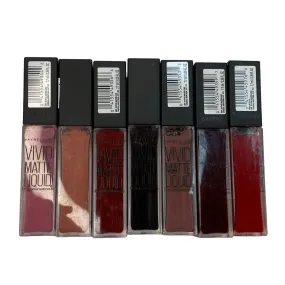 Maybelline Vivid Matte Liquid by Color Sensational Lip (50 Pcs Box)